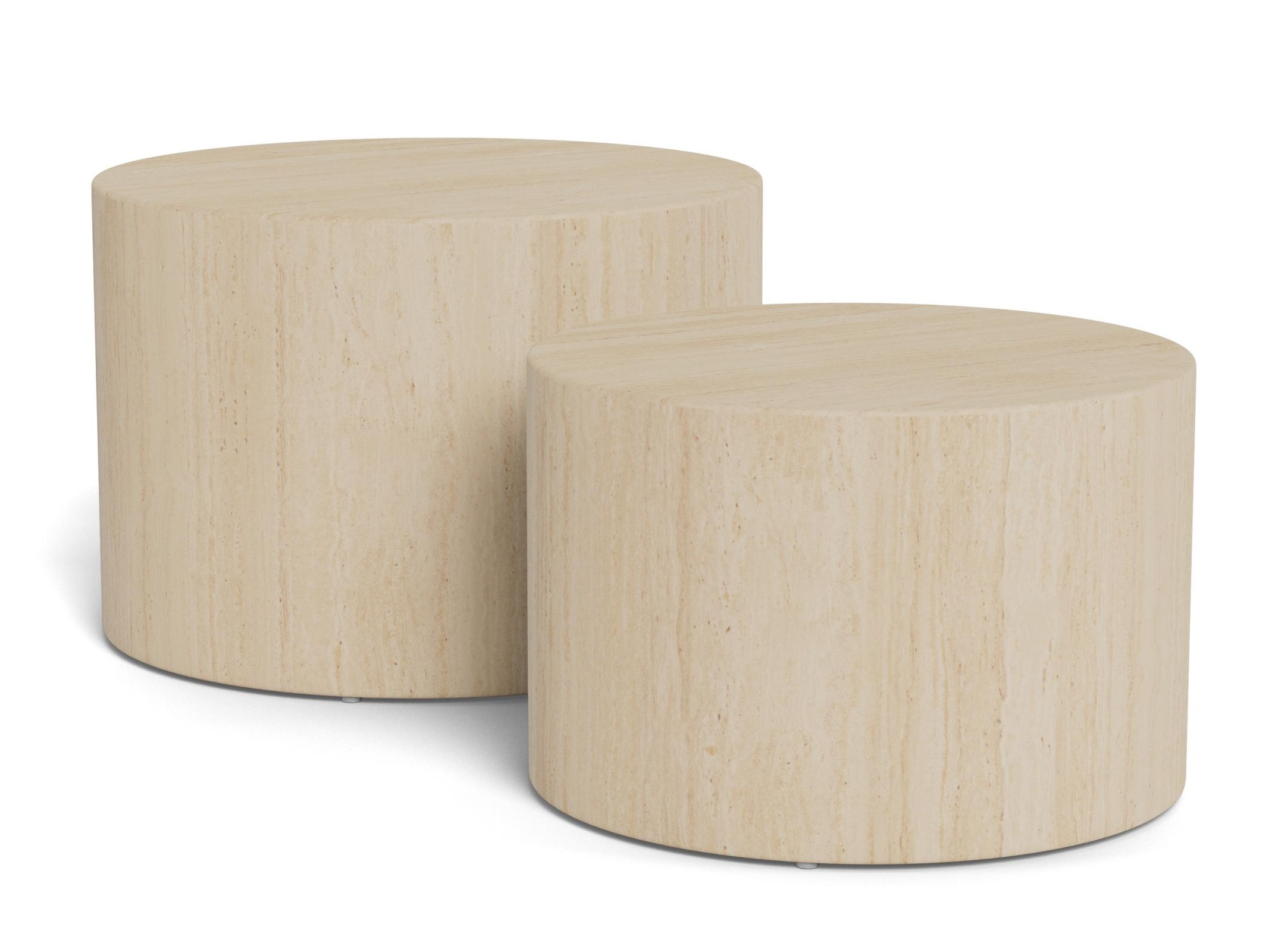 Ensemble tables basses Norsica 800 (Beige)