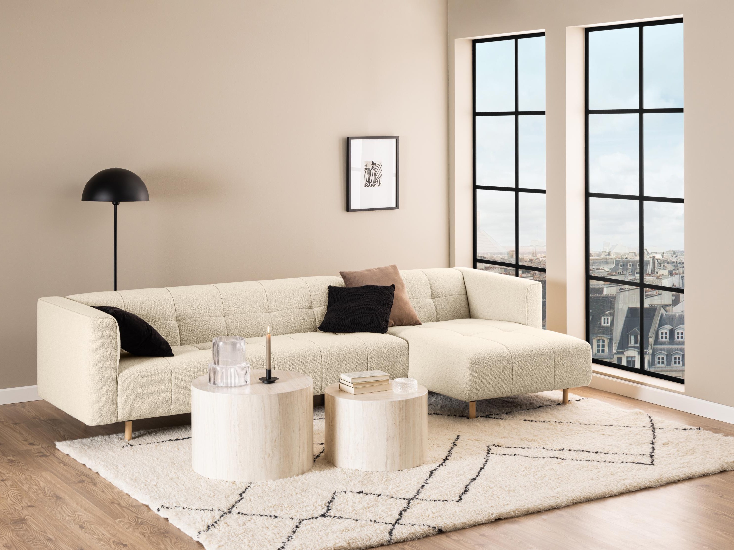 Ensemble tables basses Norsica 800 (Beige)