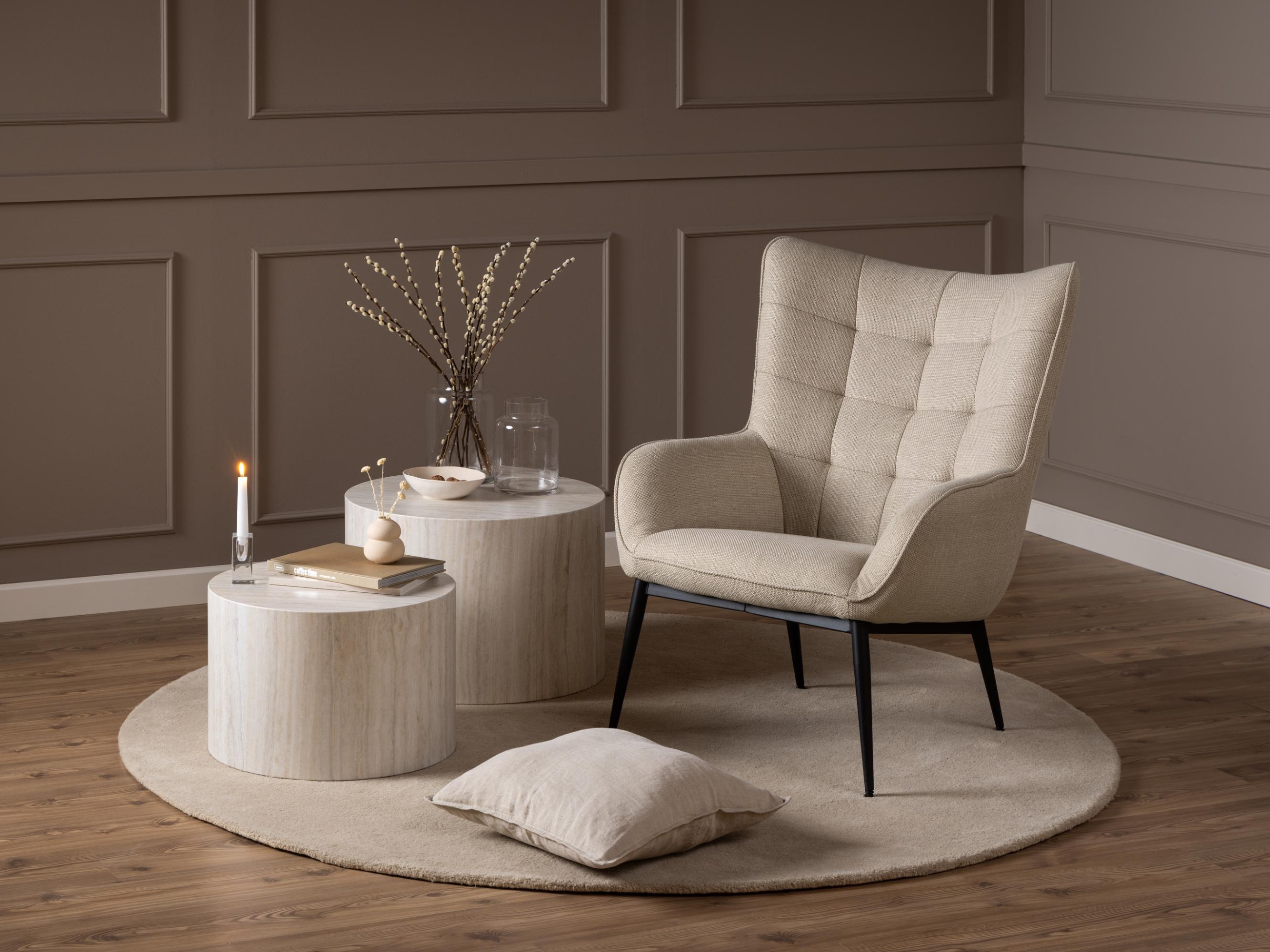 Ensemble tables basses Norsica 800 (Beige)