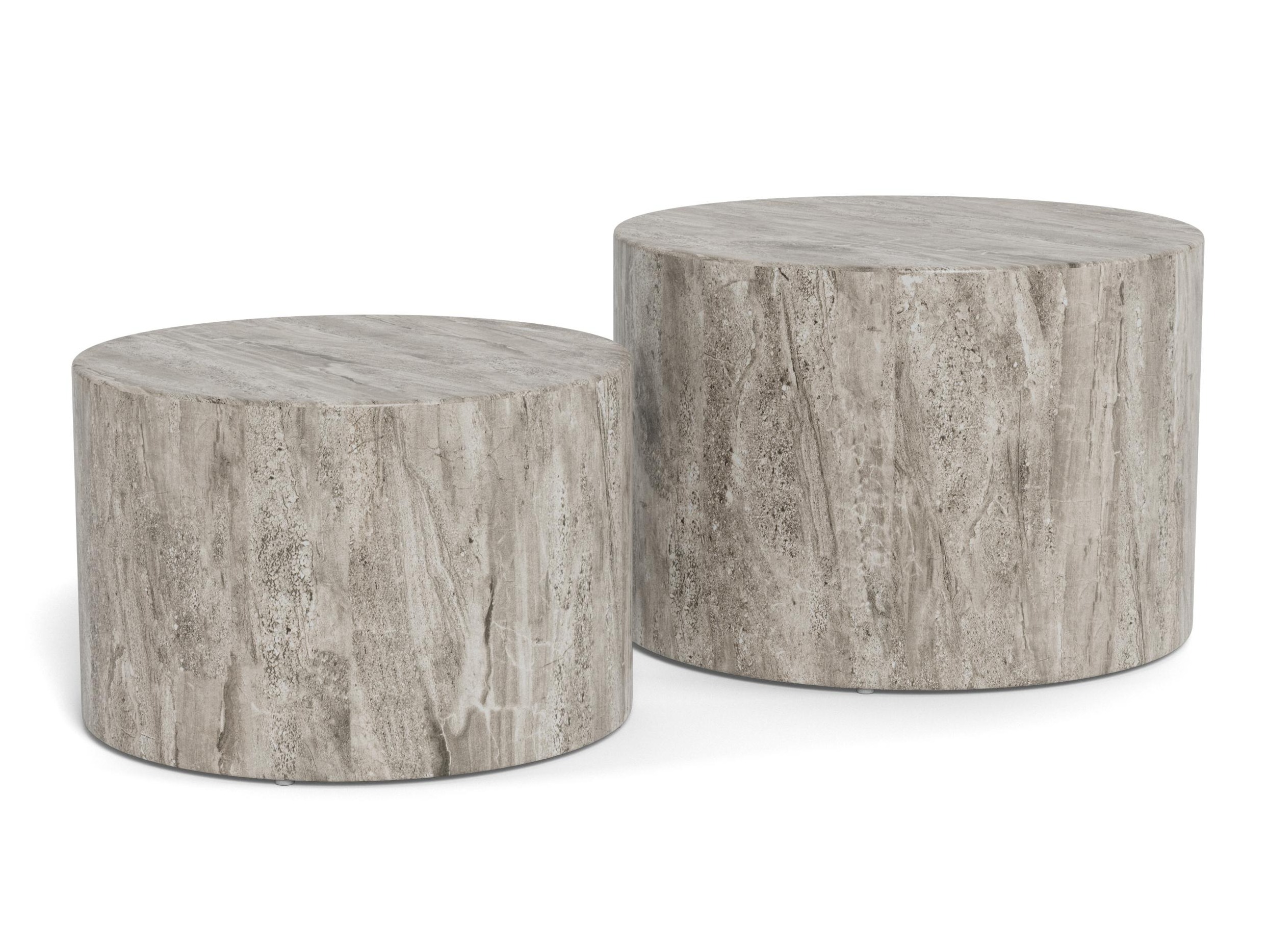 Ensemble tables basses Norsica 800 (Gris)