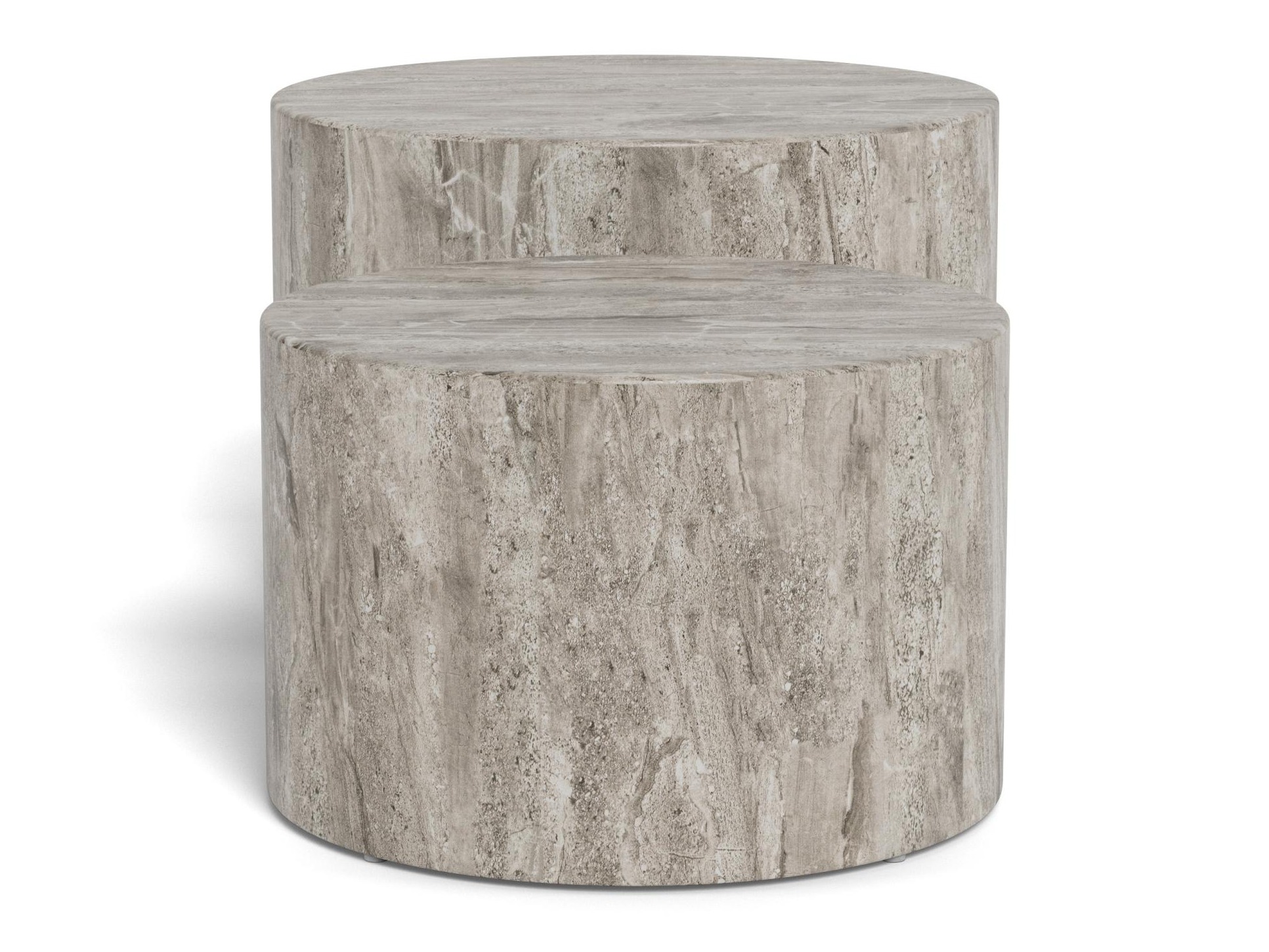 Ensemble tables basses Norsica 800 (Gris)