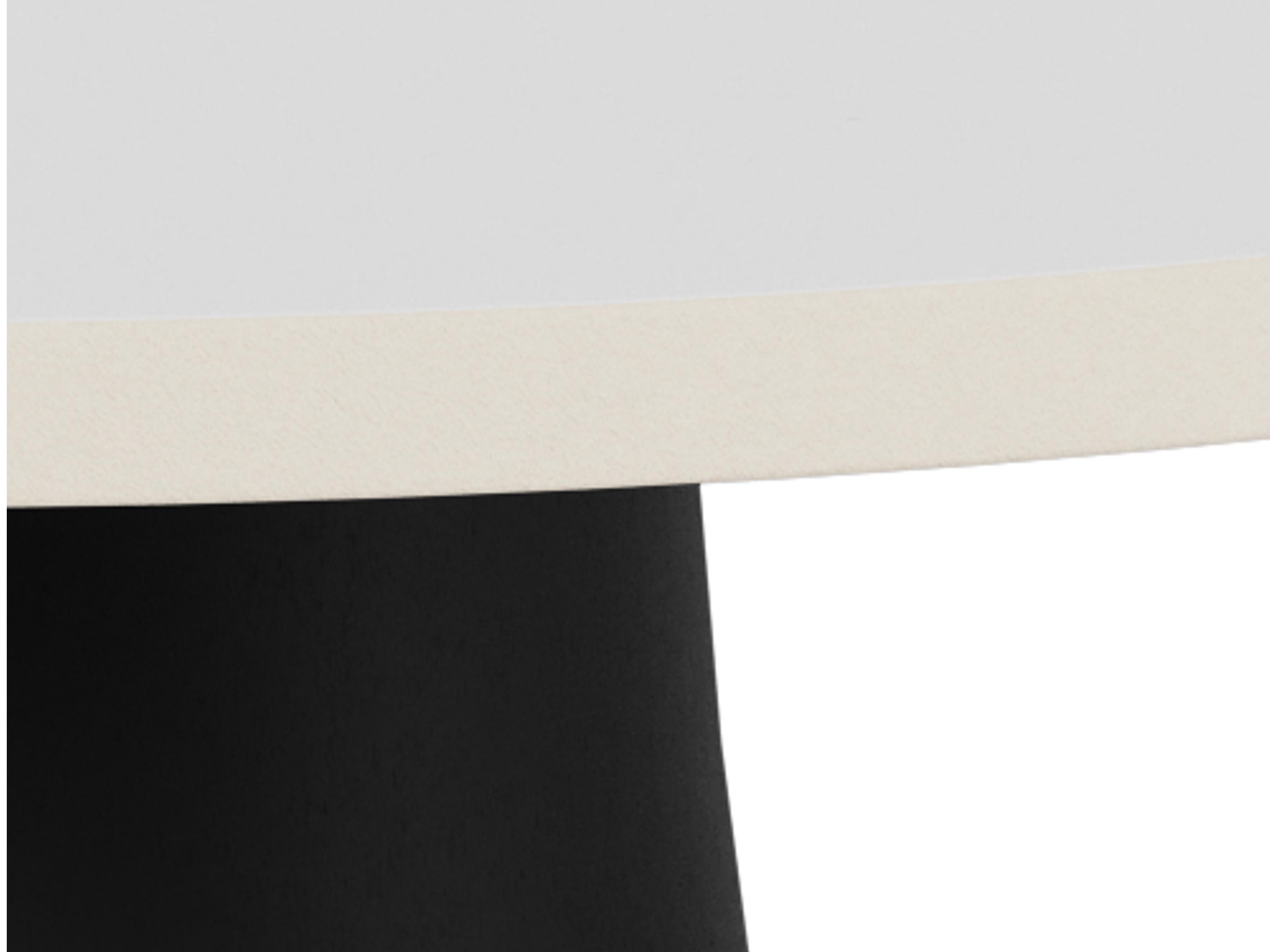 Table d'appoint Norsica 1047 (Blanc + Noir)