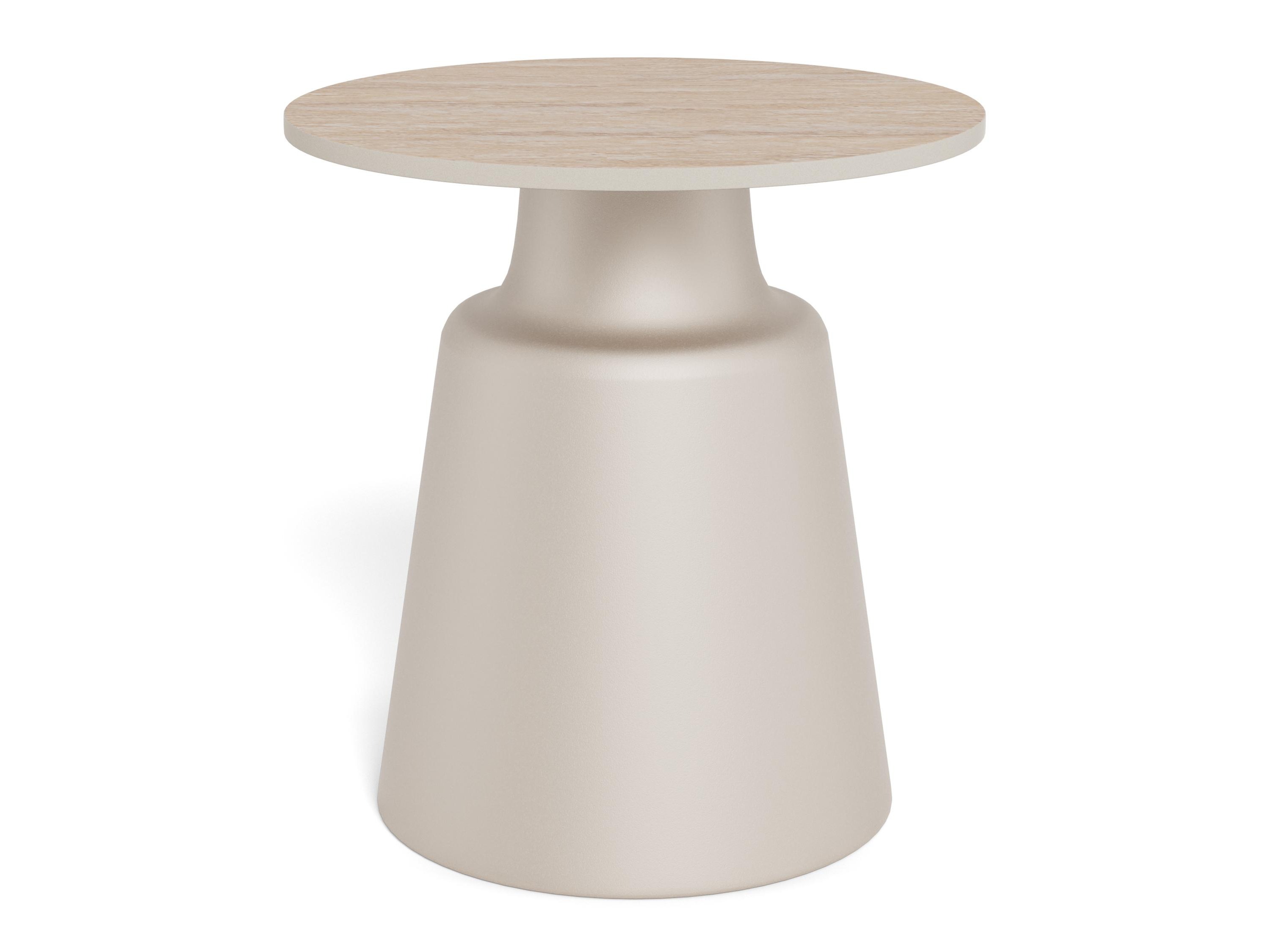 Table d'appoint Norsica 1047 (Gris + Beige)