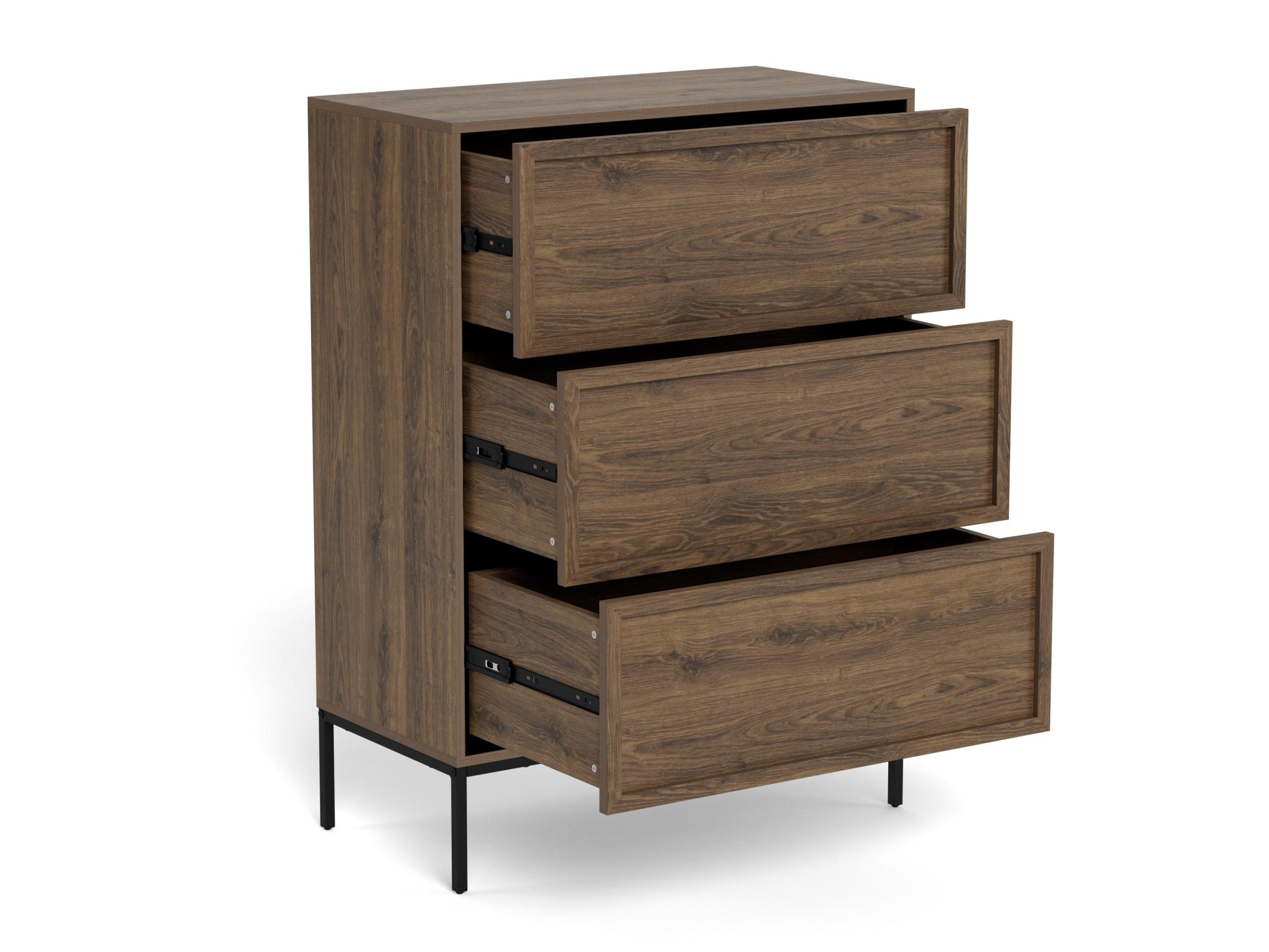 Commode Norsica 1049 (Chêne foncé)