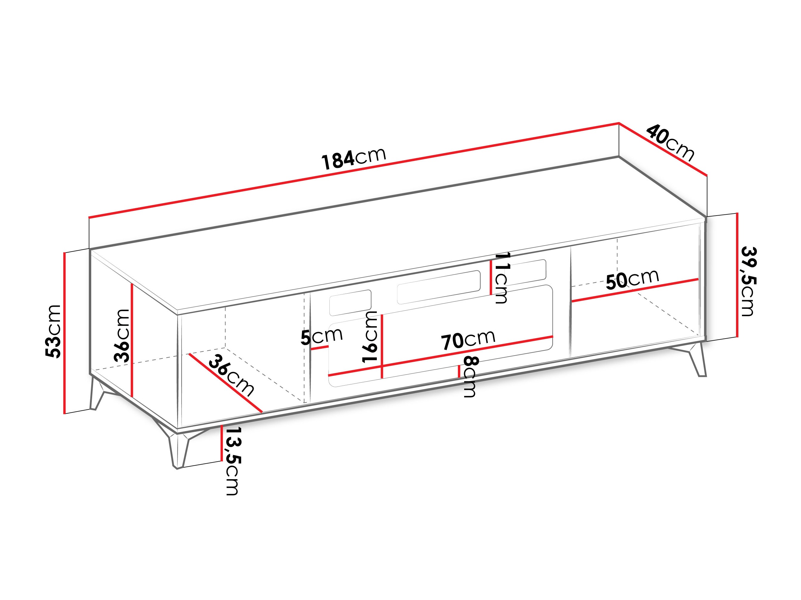 Meuble TV Comfivo Enoteo 107