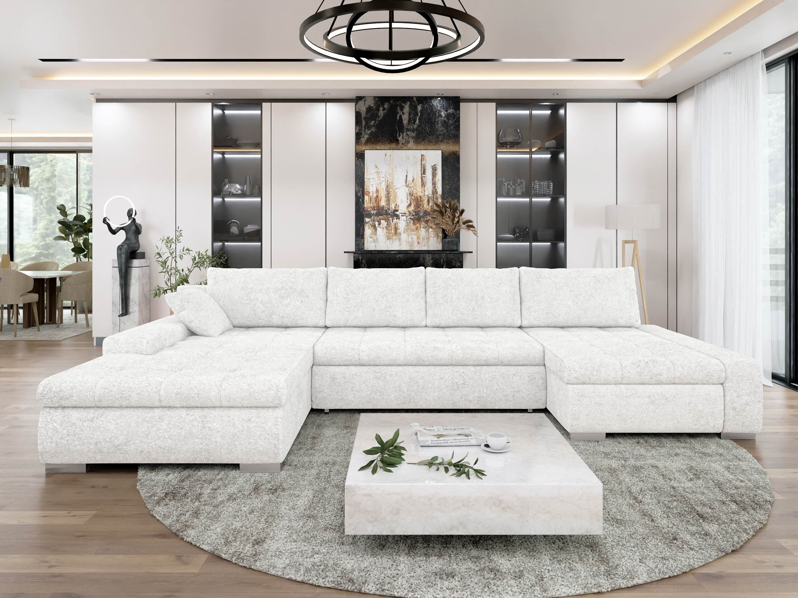 Canapé d'angle Comfivo Oliva (Fredo 25)