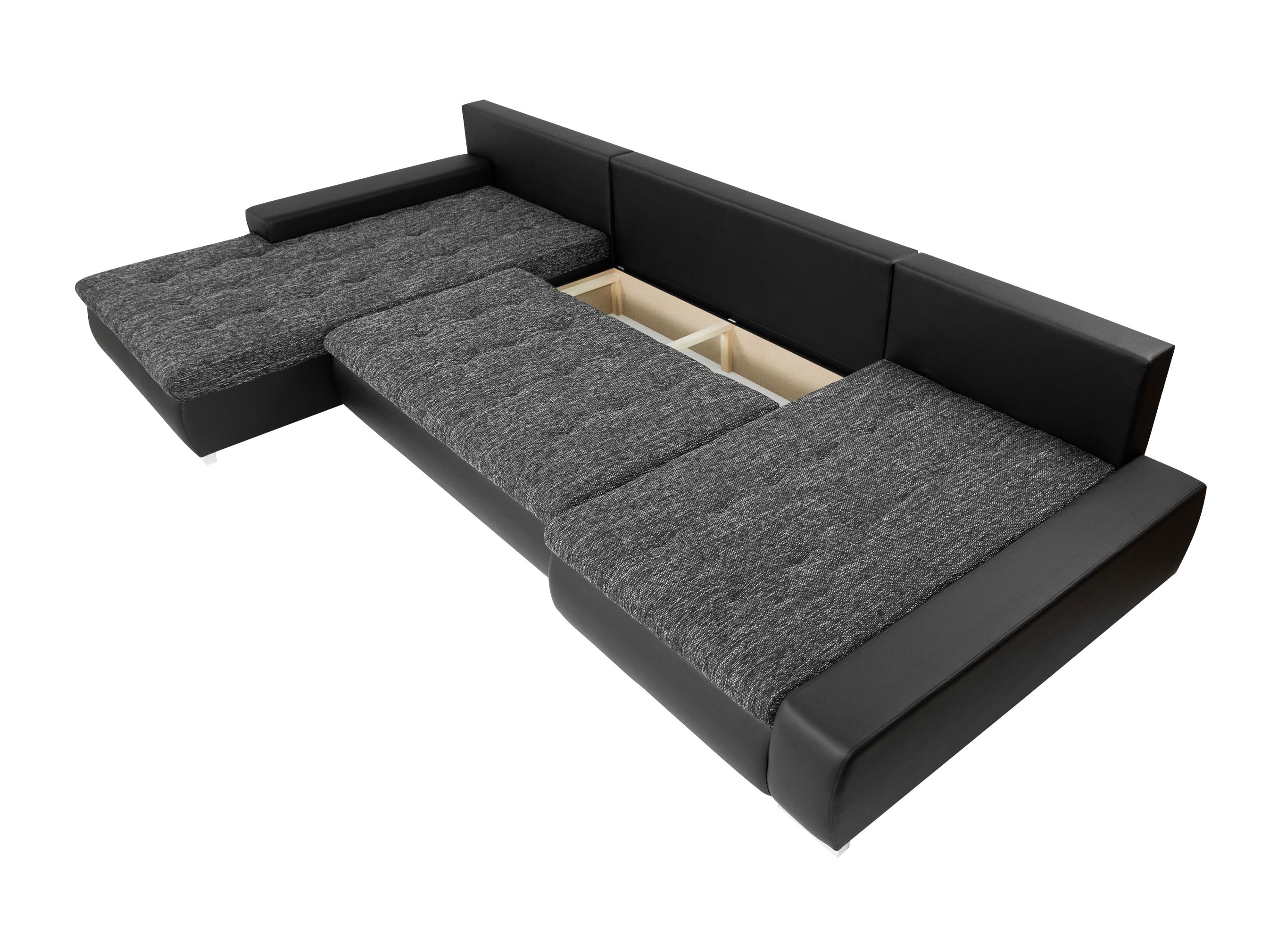 Canapé d'angle Comfivo Oliva (Soft 011 + Lawa 06)