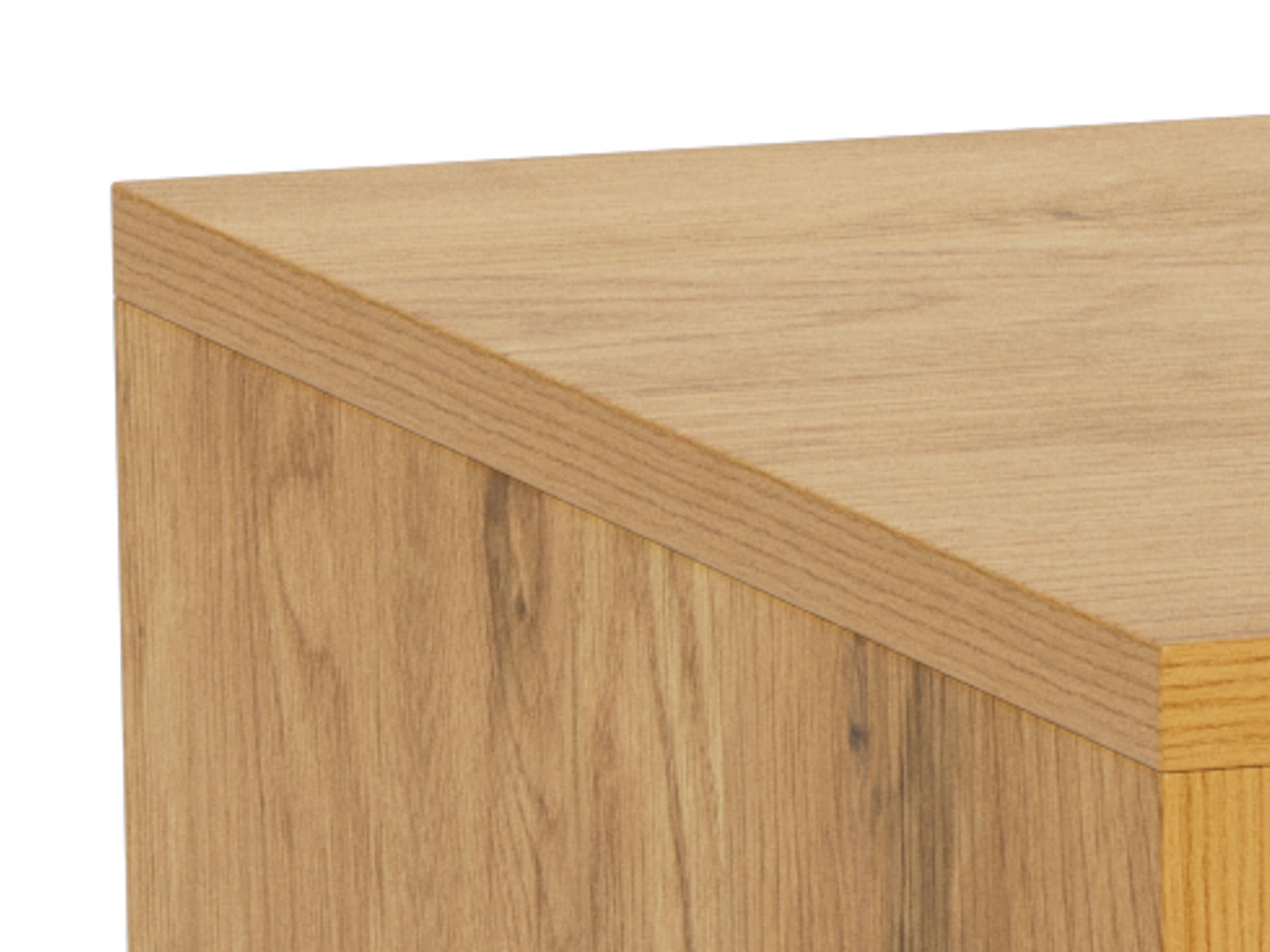 Table de chevet Norsica 1050 (Noir + Chêne sauvage)