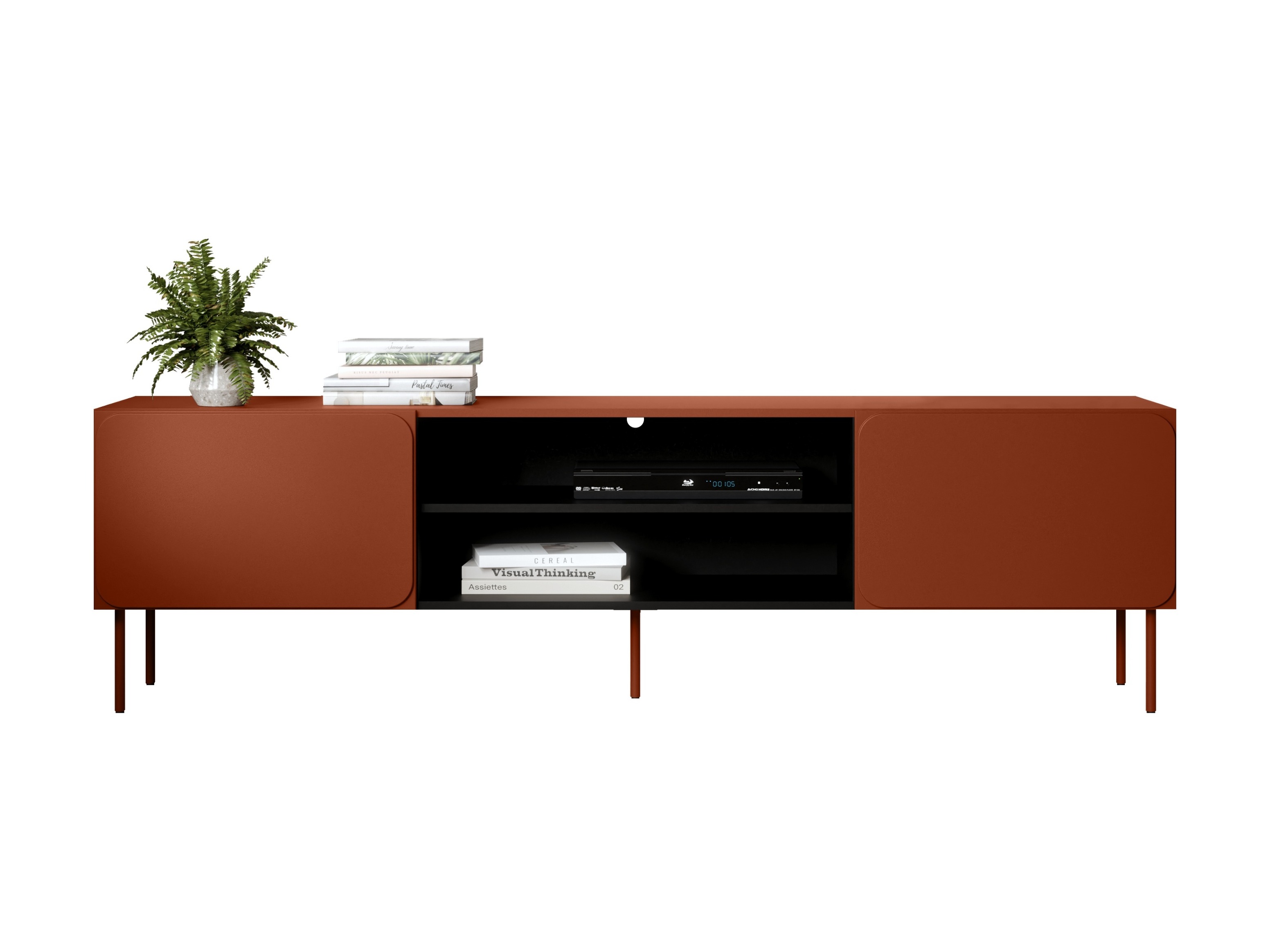 Meuble TV Fentore 102 (Rouge)