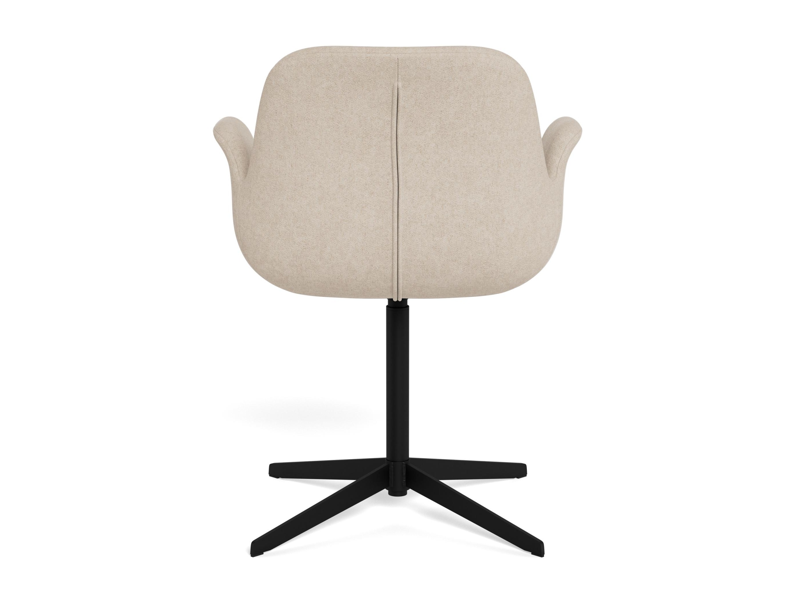 Chaise Norsica 1058 (Noir + Brun clair)