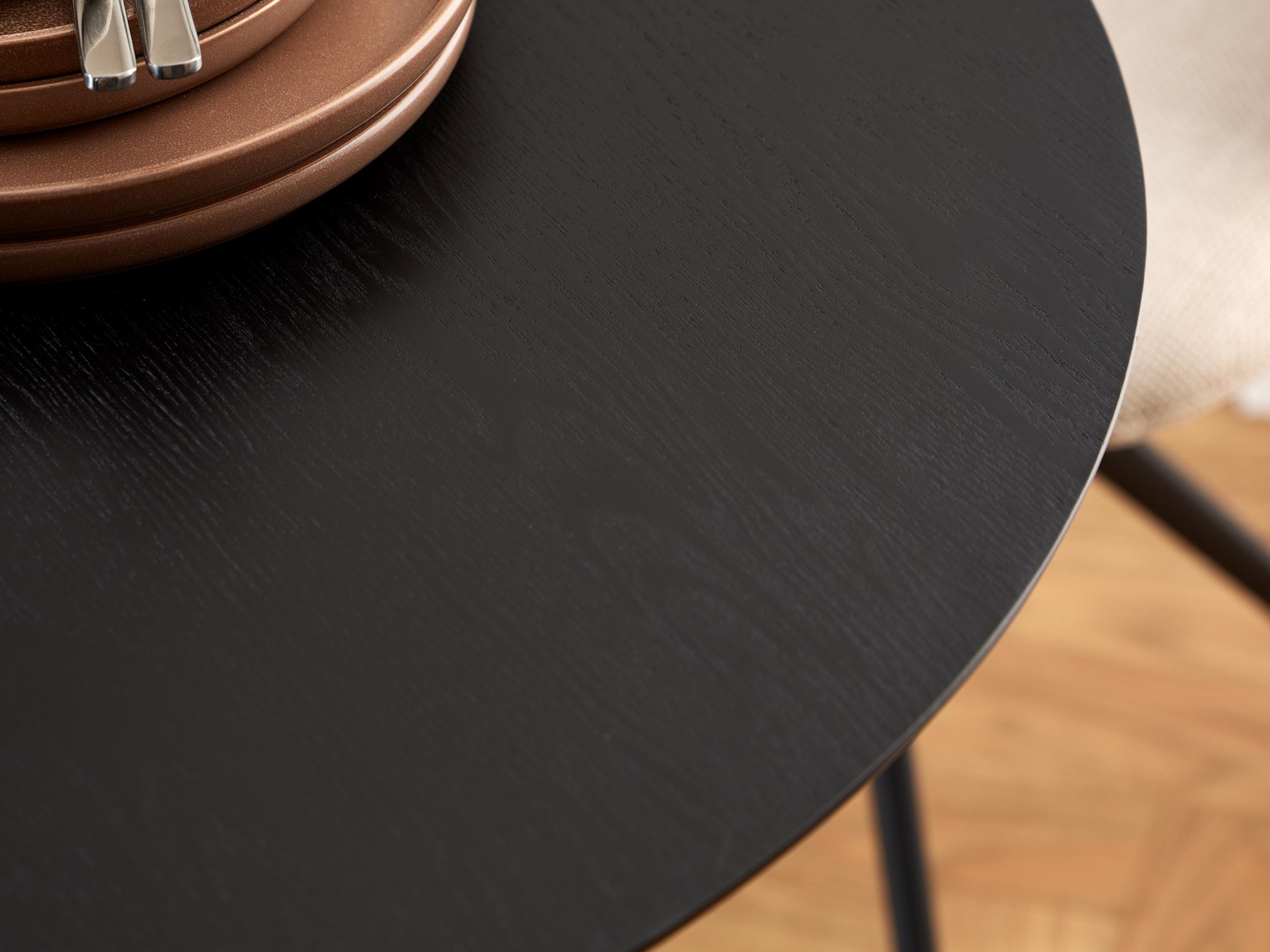 Table Norsica 1057 (Noir + Cendre noire)