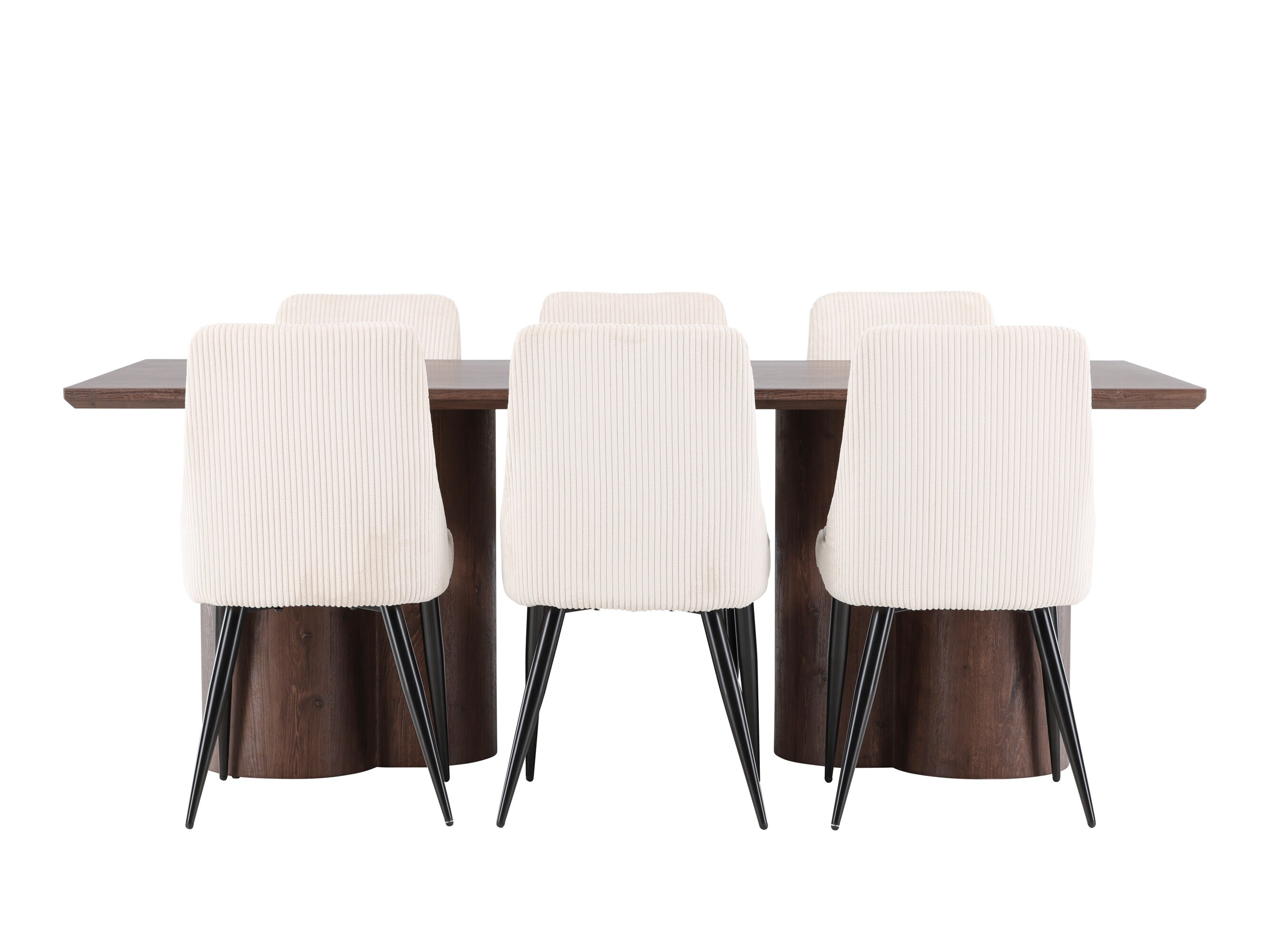 Salle à manger complète Dallas 5179 (Marron)