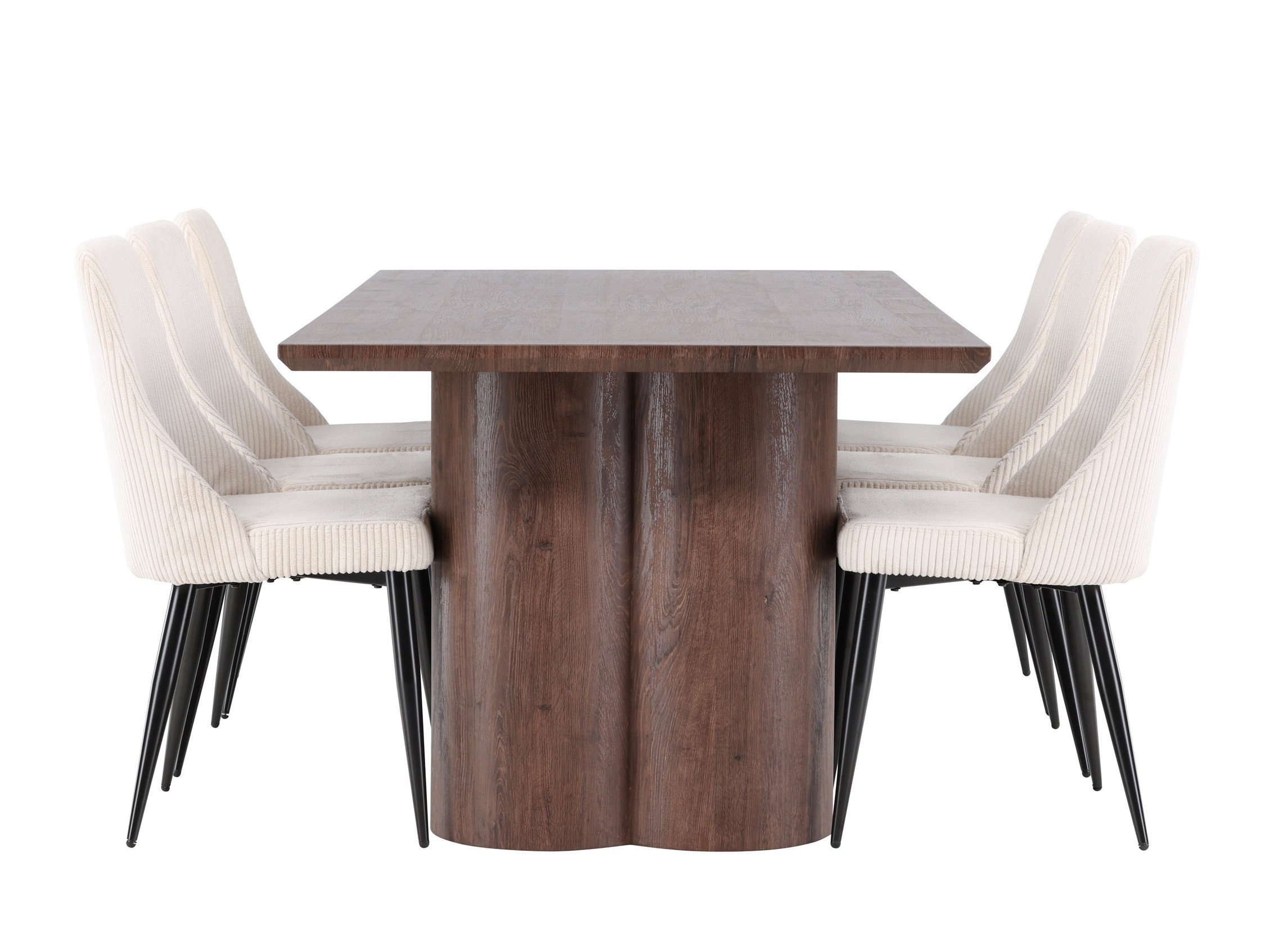 Salle à manger complète Dallas 5179 (Marron)