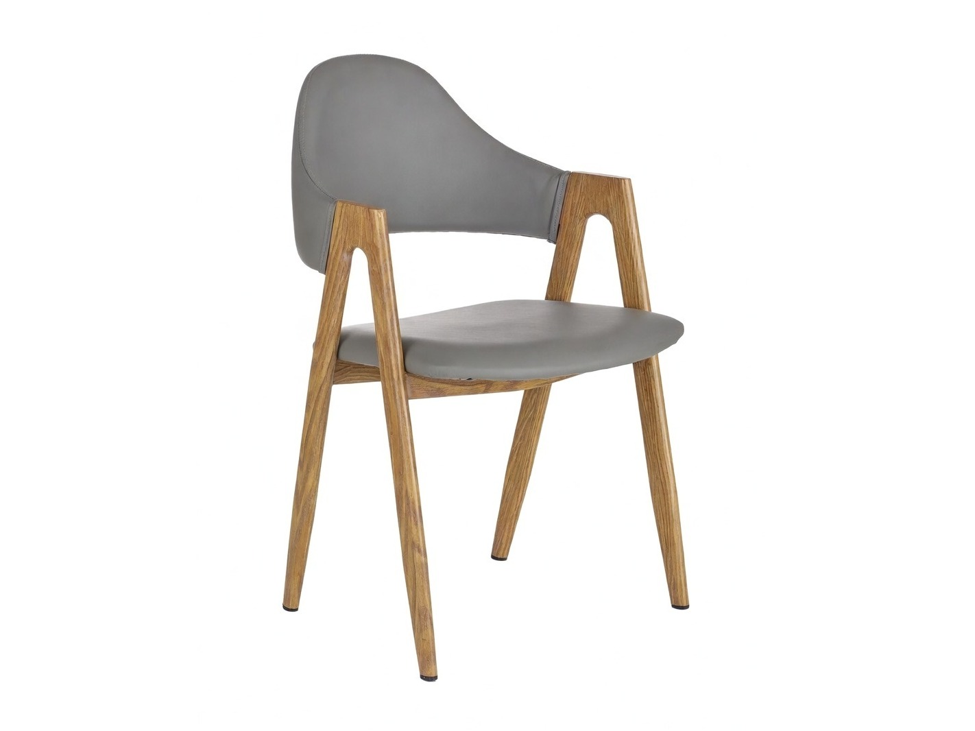 Chaise Houston 561 (Gris + chêne)