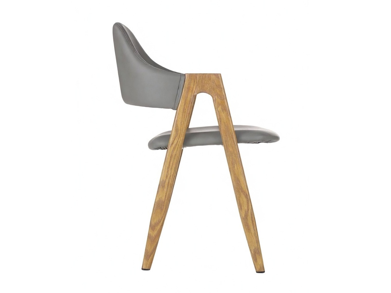 Chaise Houston 561 (Gris + chêne)