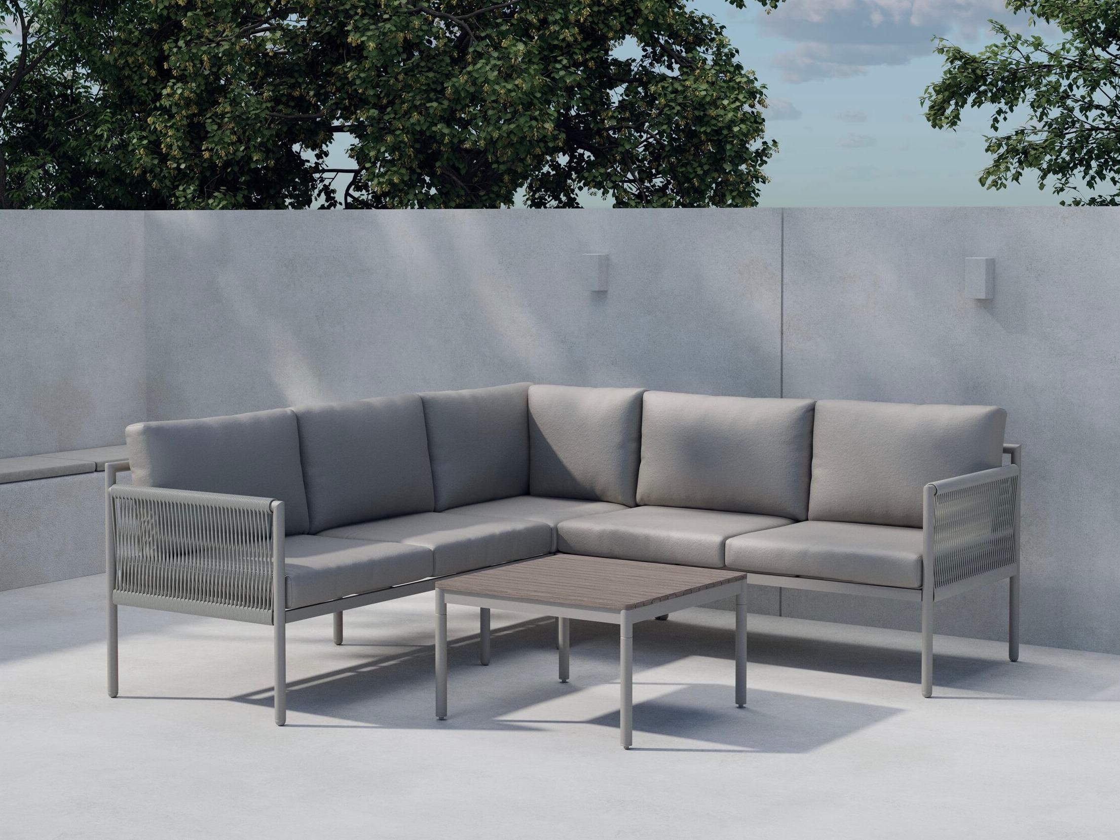 Ensemble de mobilier de jardin Dallas 5191