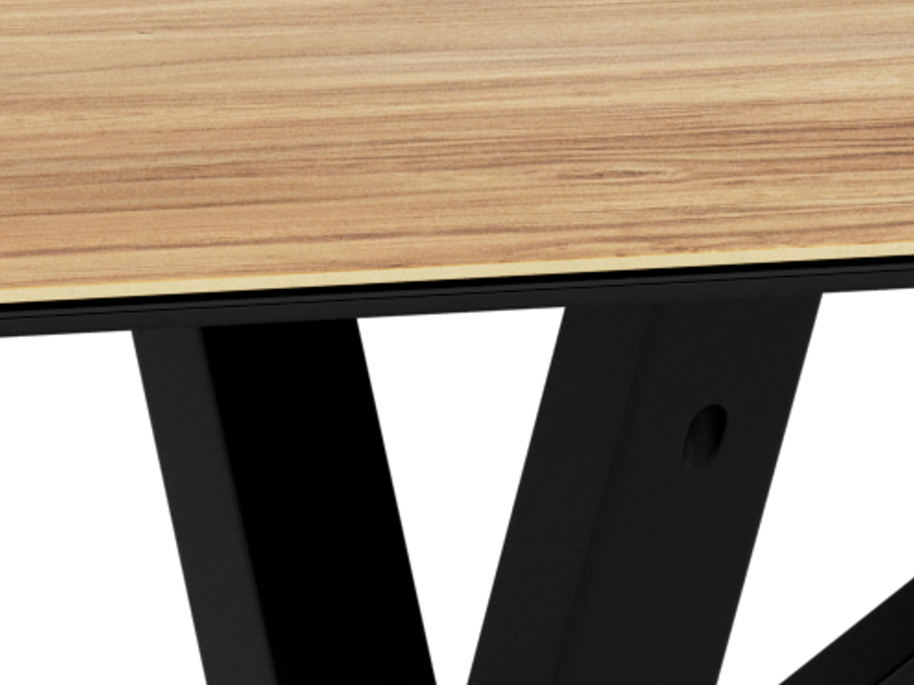 Table Norsica 446 (Chêne sauvage + Noir)