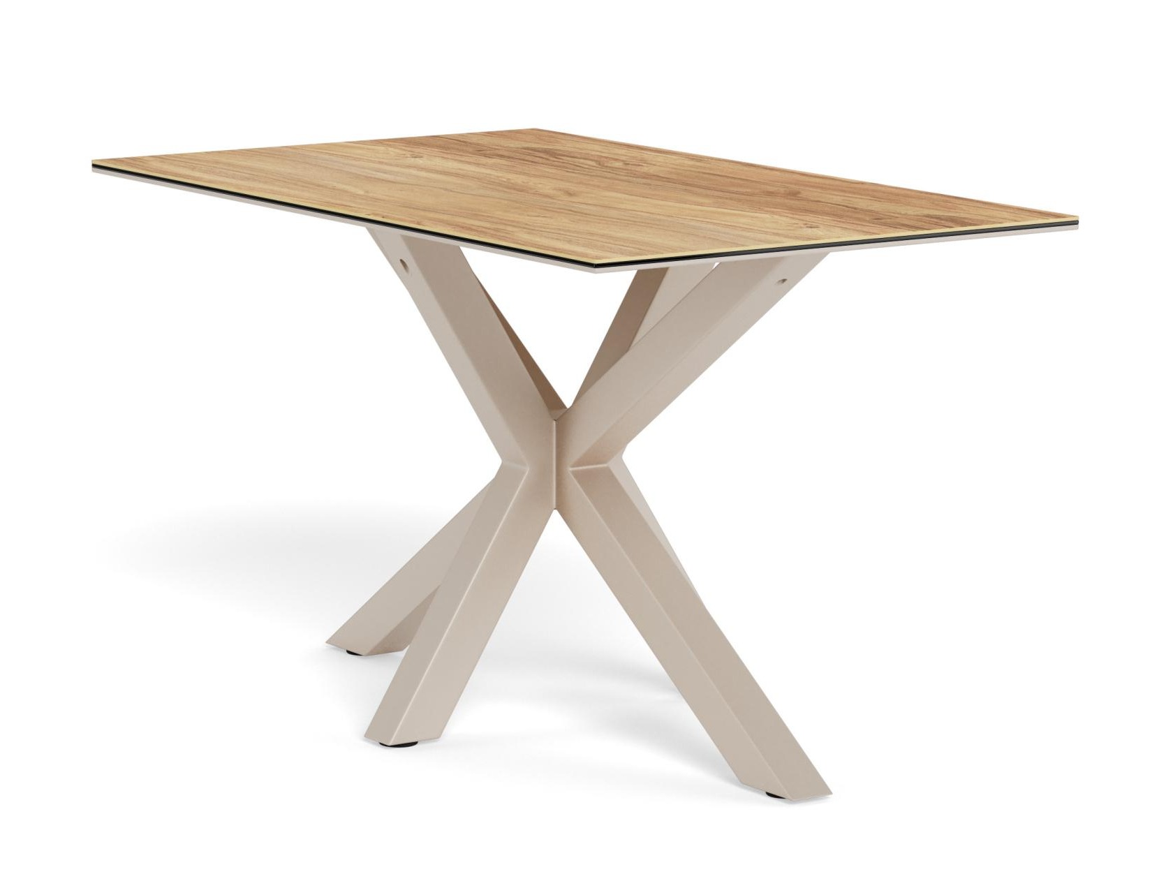 Table Norsica 918 (Chêne sauvage + Gris)