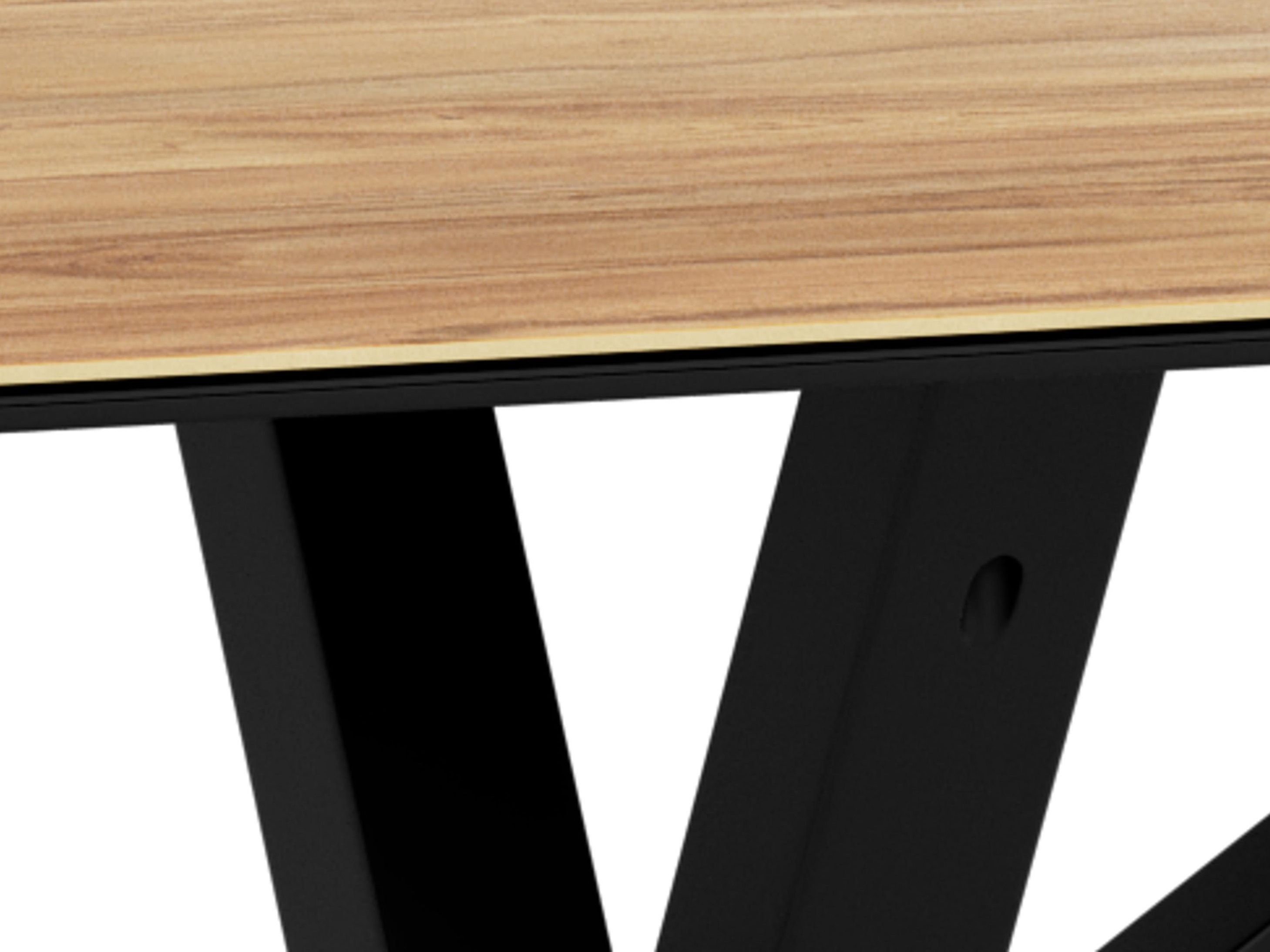 Table Norsica 918 (Chêne sauvage + Noir)