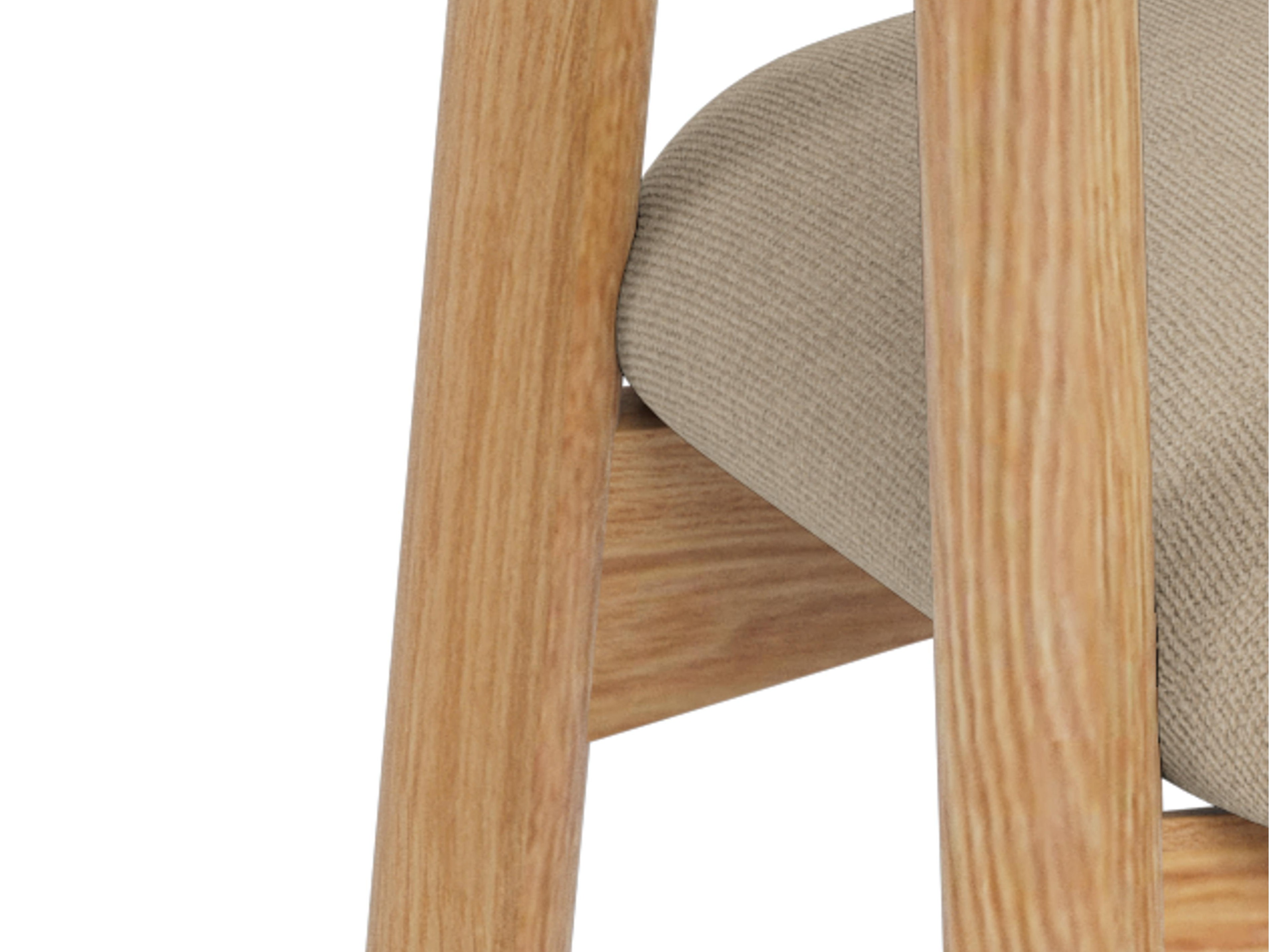 Chaise Norsica 875 (Brun clair)