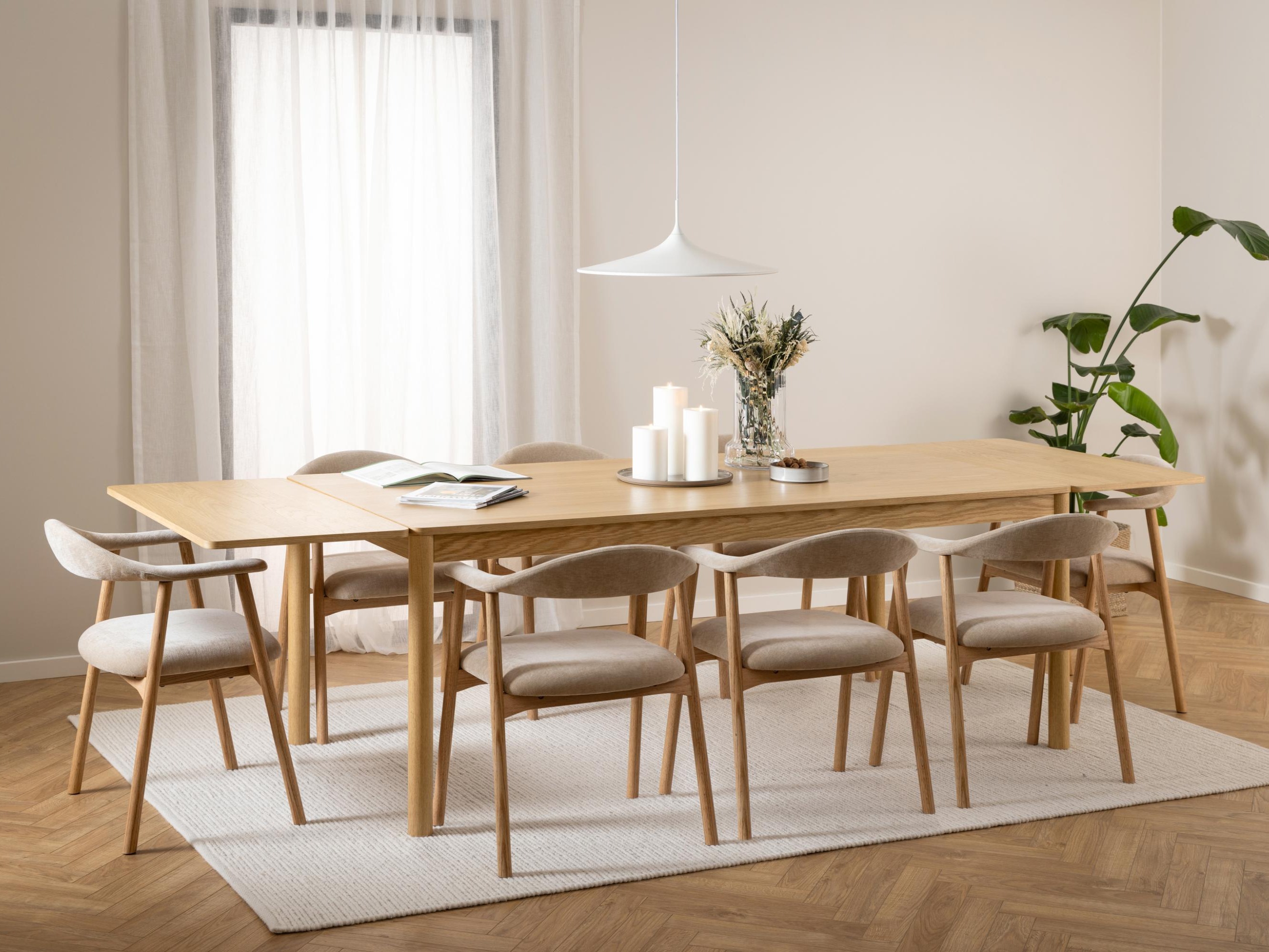 Chaise Norsica 875 (Brun clair)
