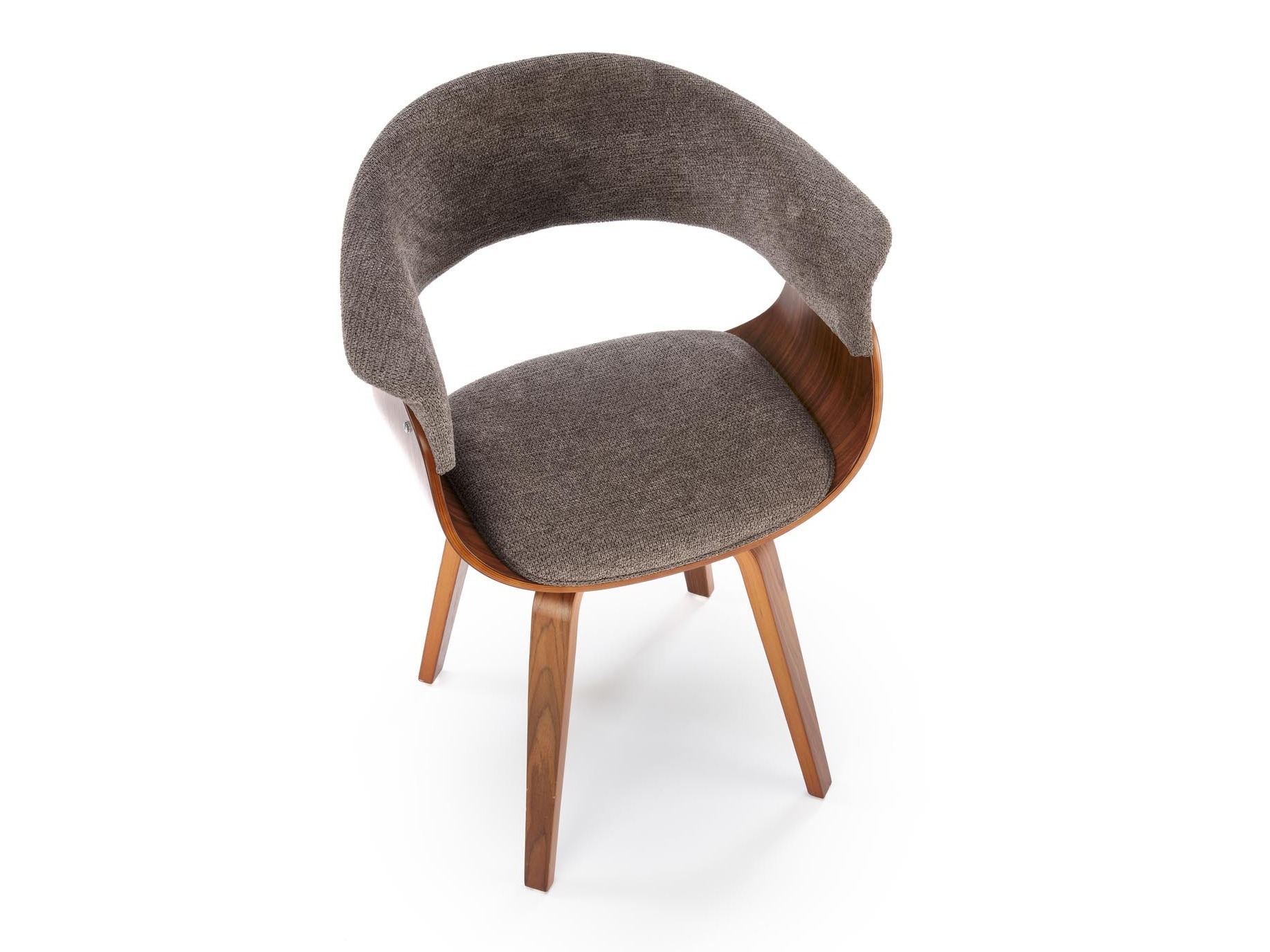 Chaise Houston 1597 (Gris + Noyer)