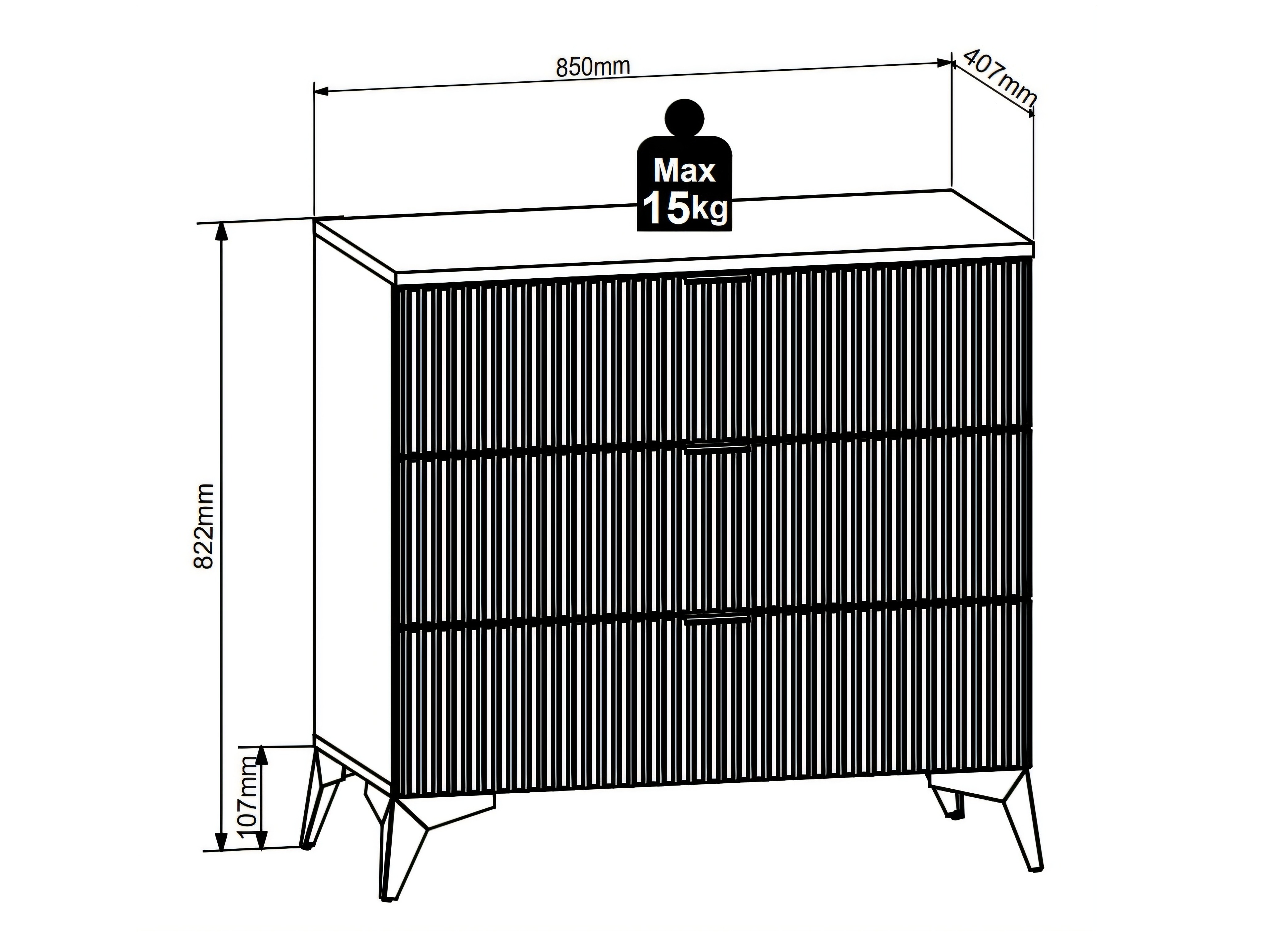 Commode Ruvmeli 104