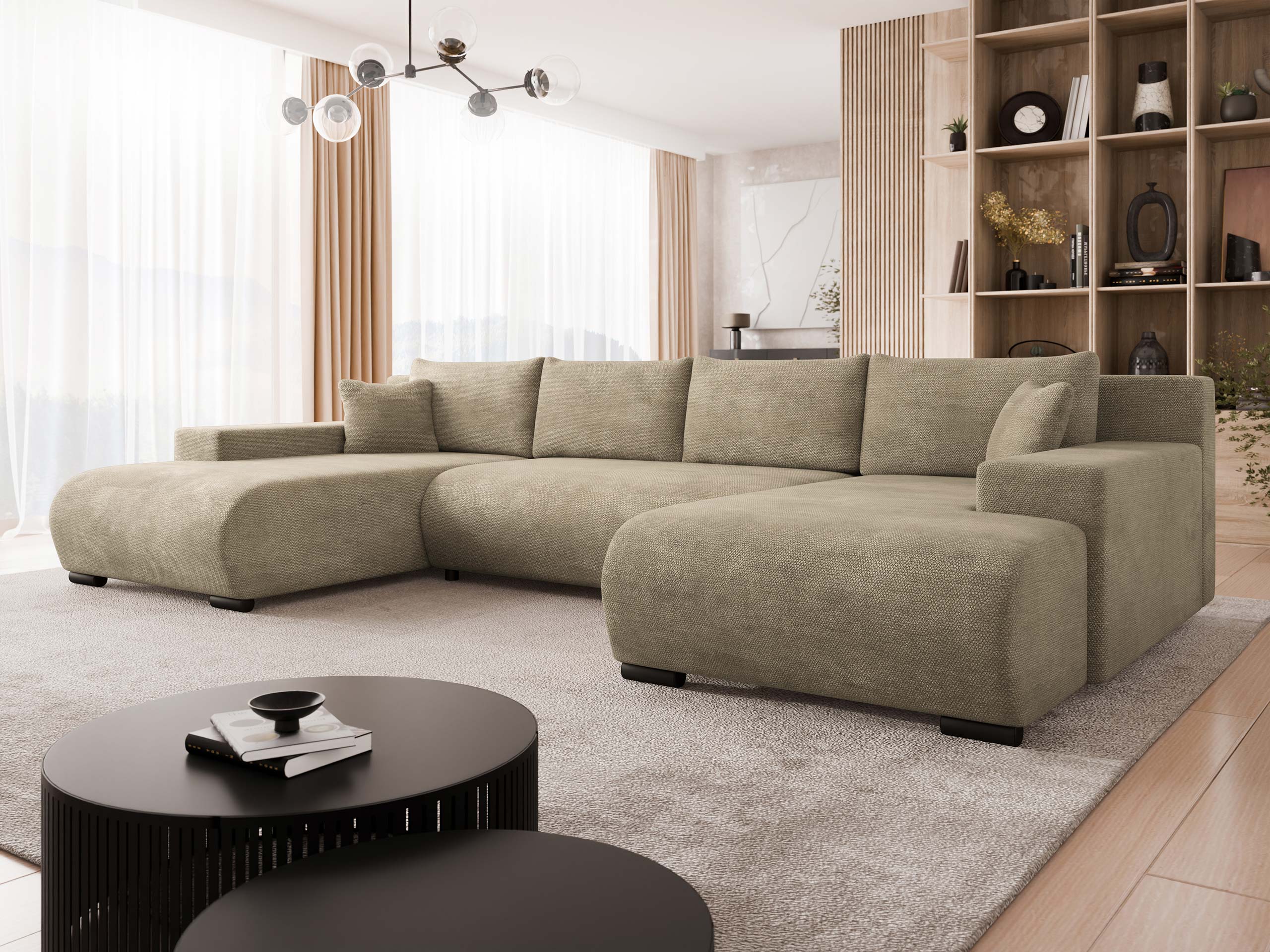 Canapé d'angle Comfivo Equus (Lumo 30)