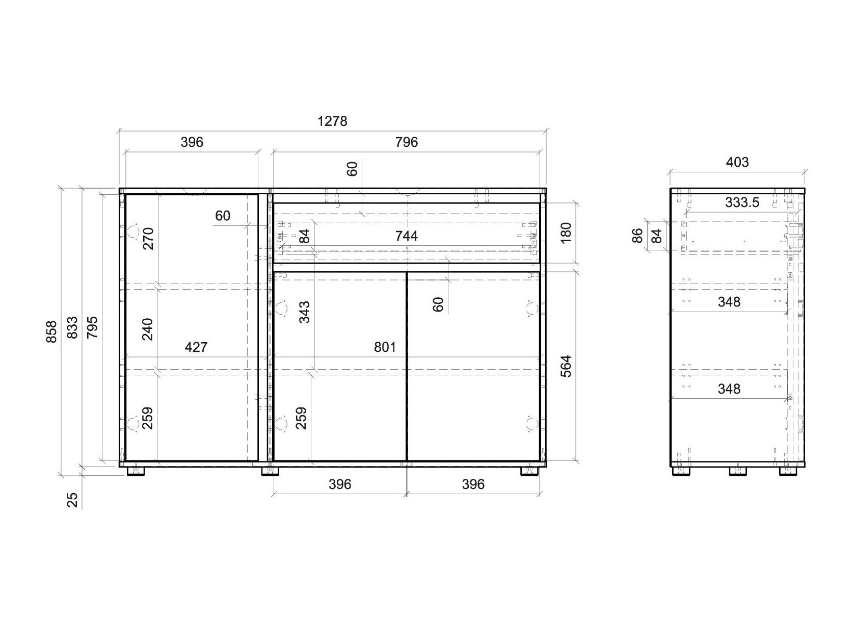 Commode Ontario 227