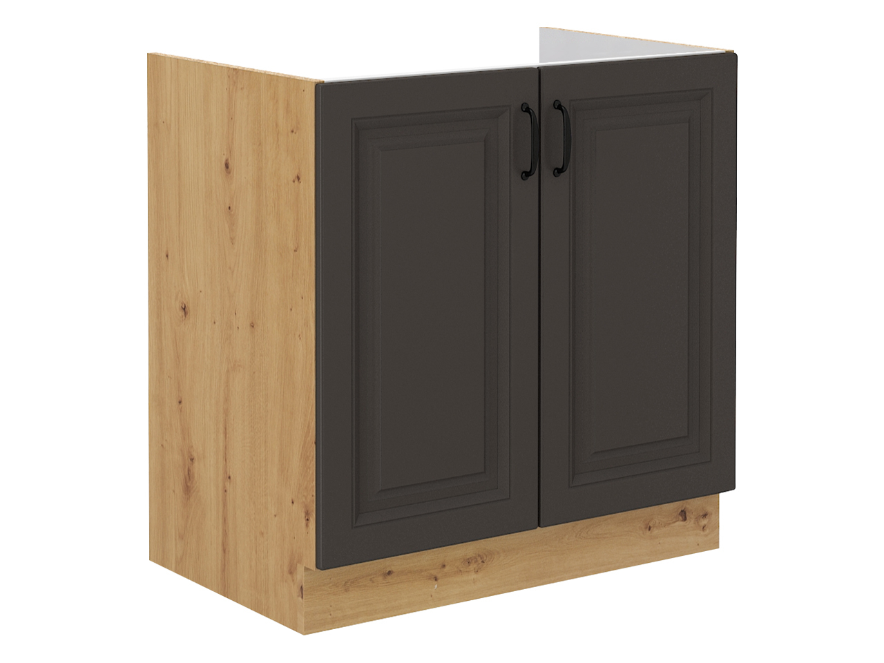 Armoire modulaire pour évier avec portes Retro Grey 121