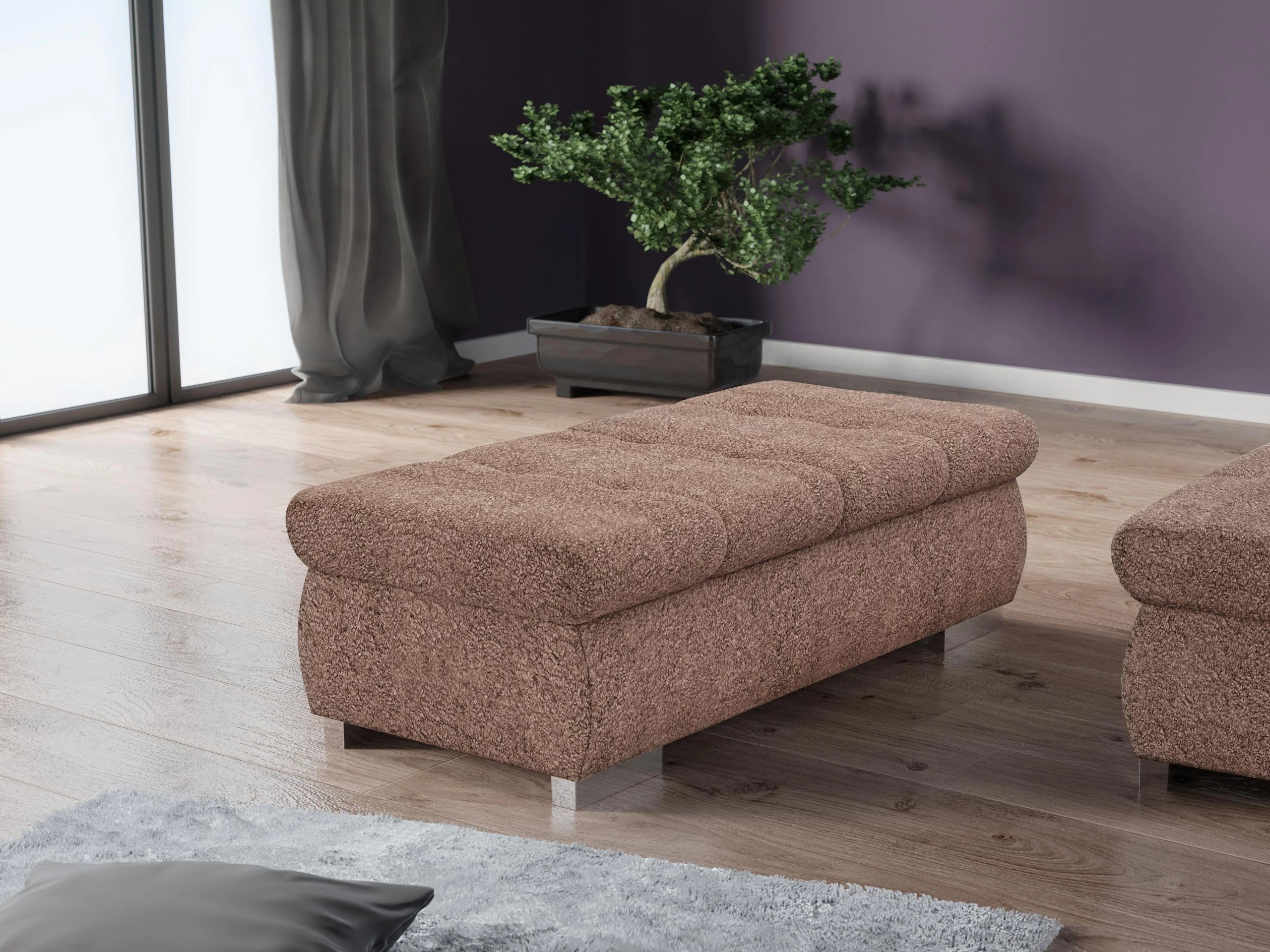 Banc rembourré Comfivo Nitor I (Coral 45)