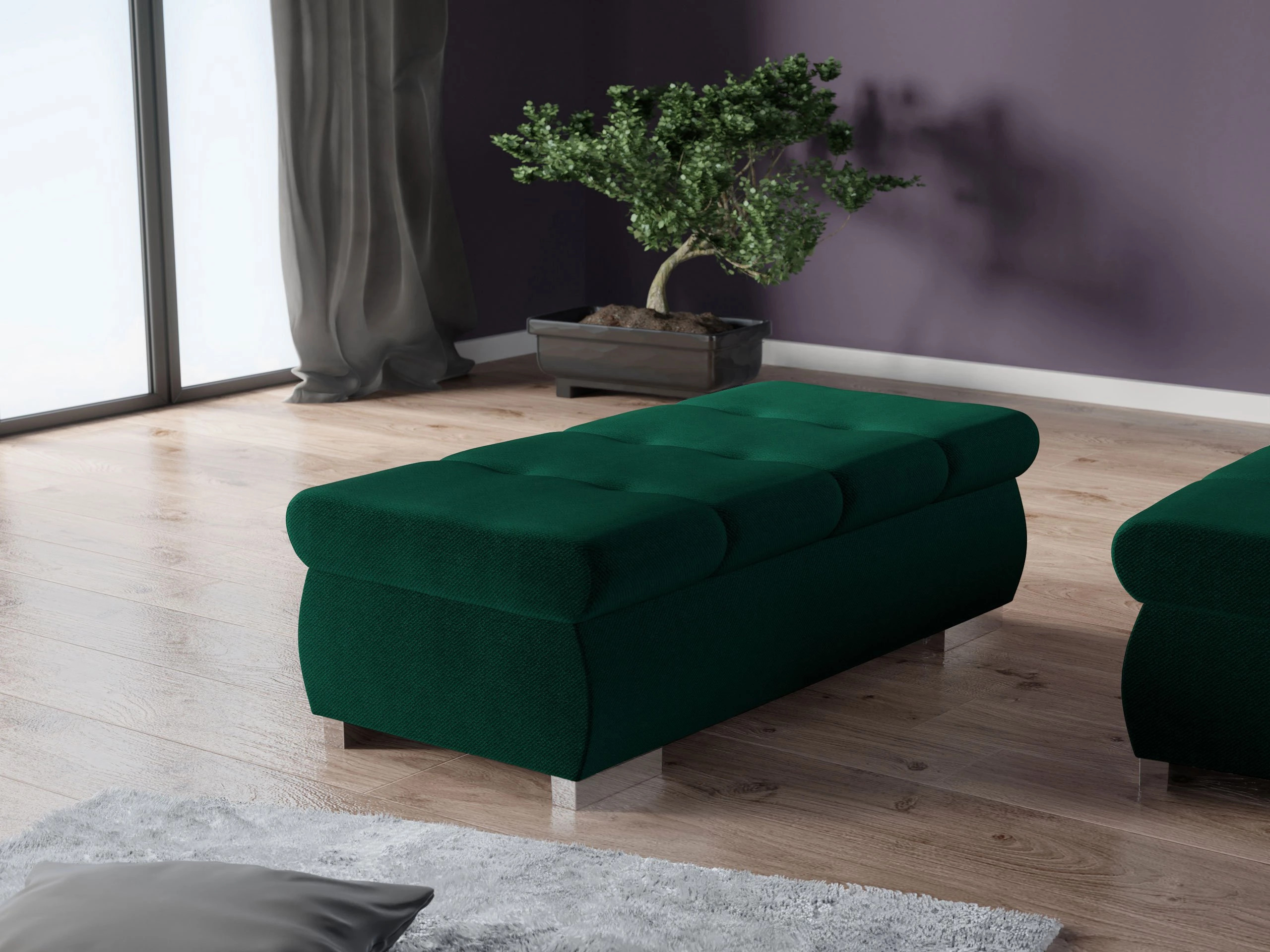 Banc rembourré Comfivo Nitor I (Kronos 19)