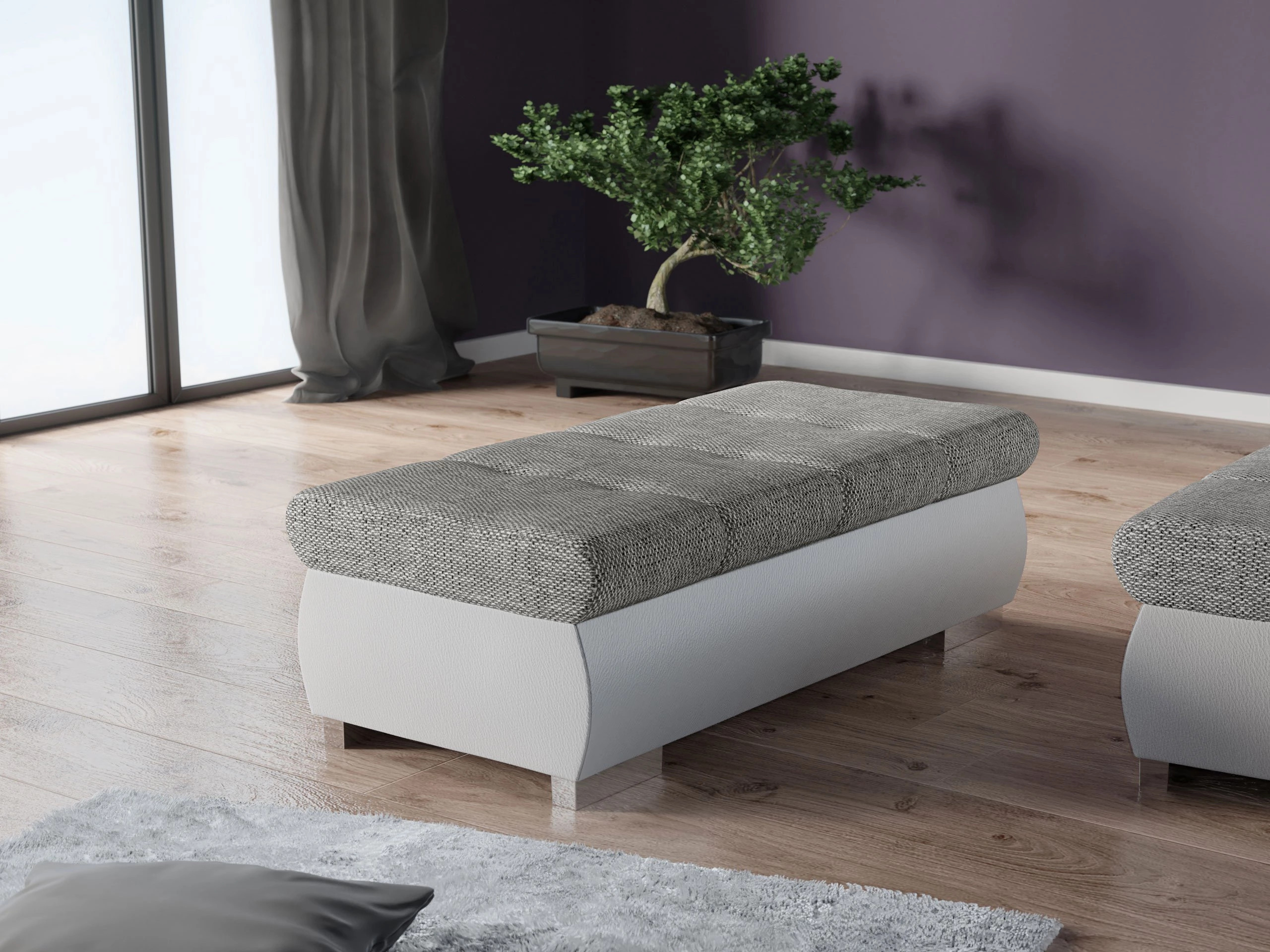 Banc rembourré Comfivo Nitor I (Soft 017 + Lawa 05)