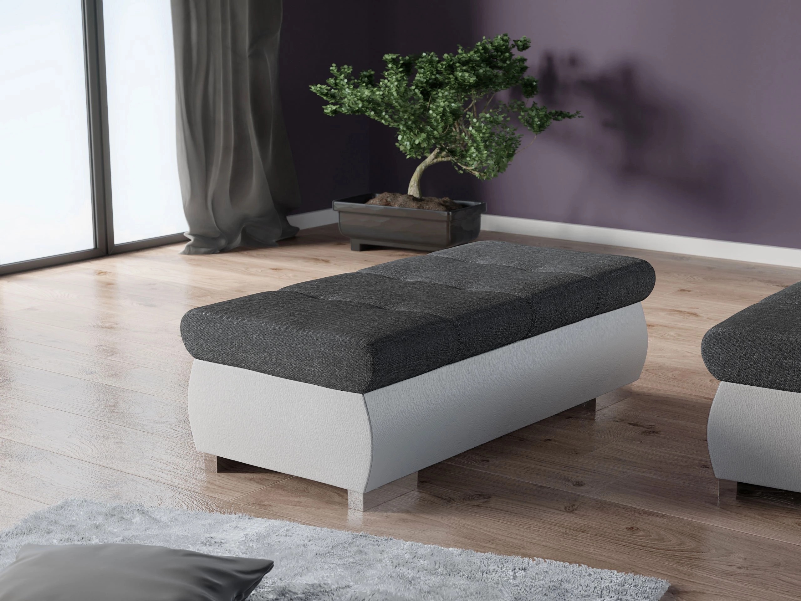 Banc rembourré Comfivo Nitor I (Soft 017 + Lux 06)