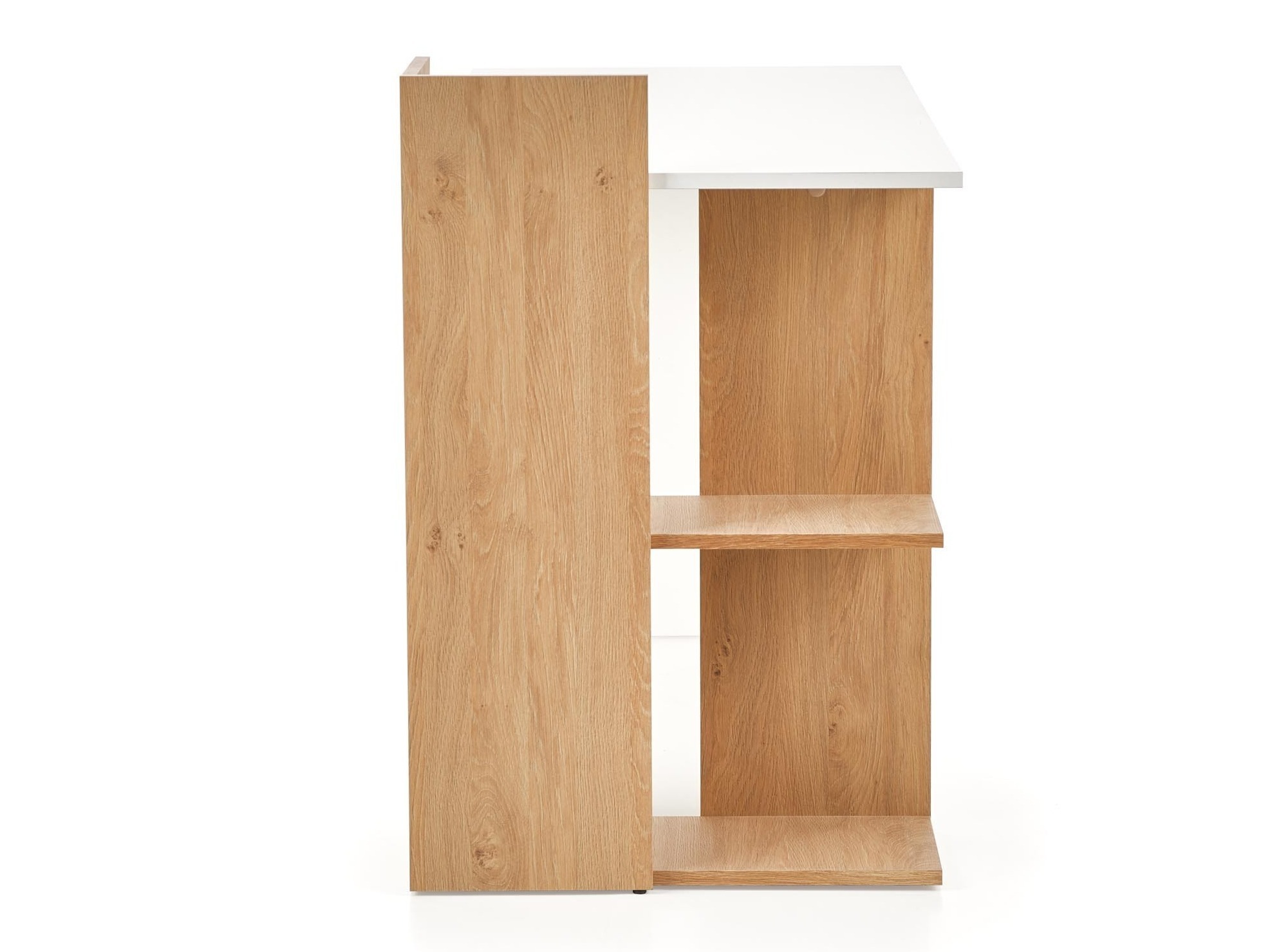 Bureau Houston 825 (Blanc + Chêne doré)