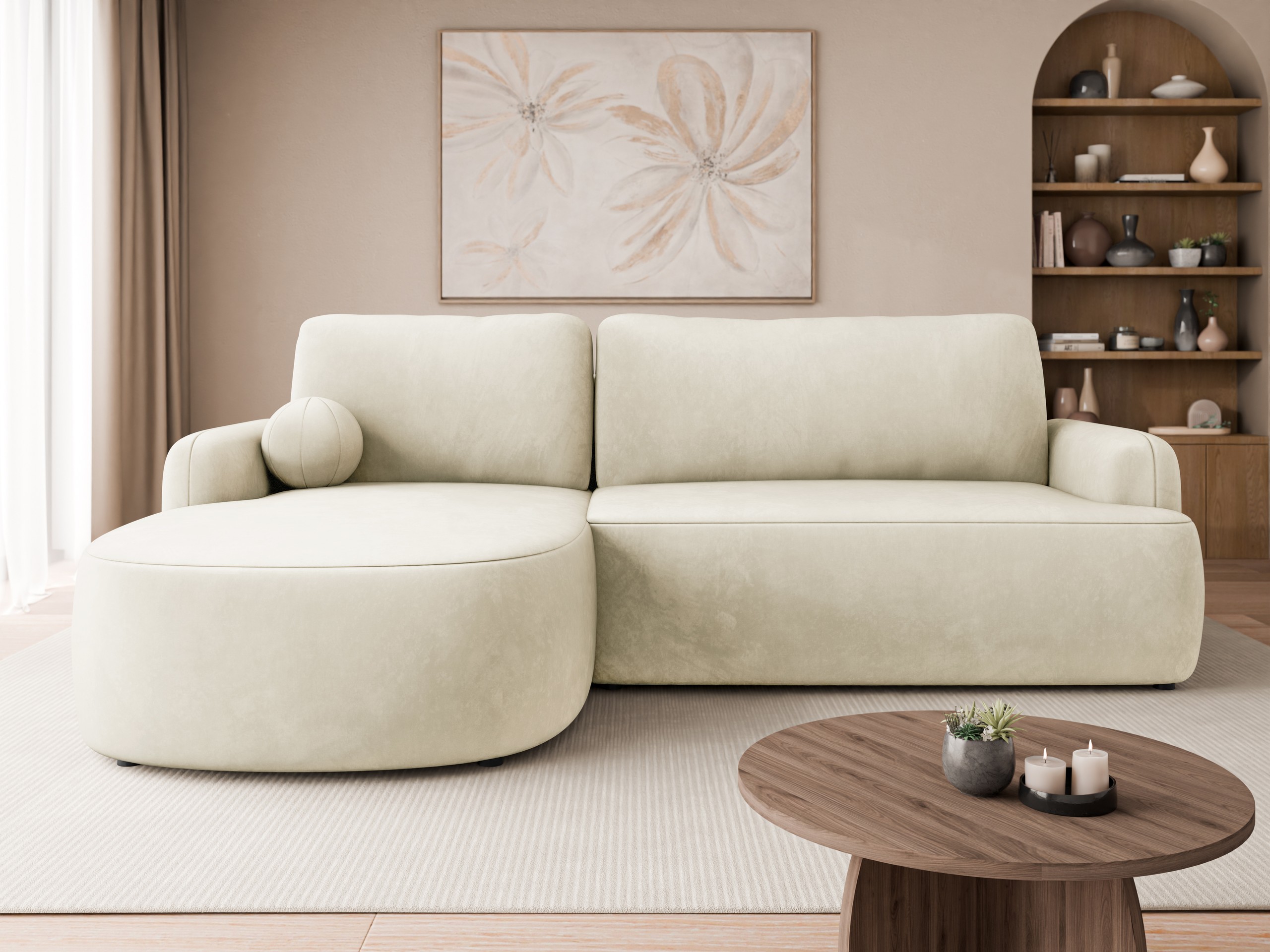 Canapé d'angle Comfivo Popis (Magic Velvet 2250)