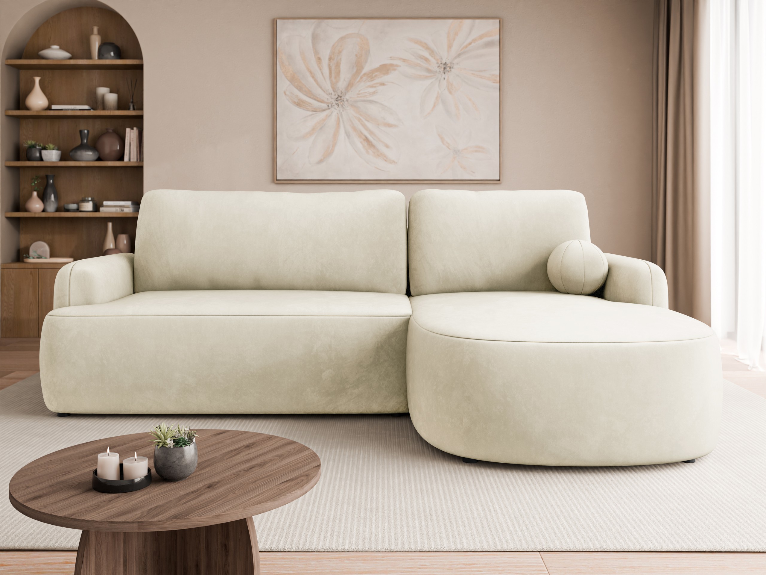 Canapé d'angle Comfivo Popis (Magic Velvet 2250)