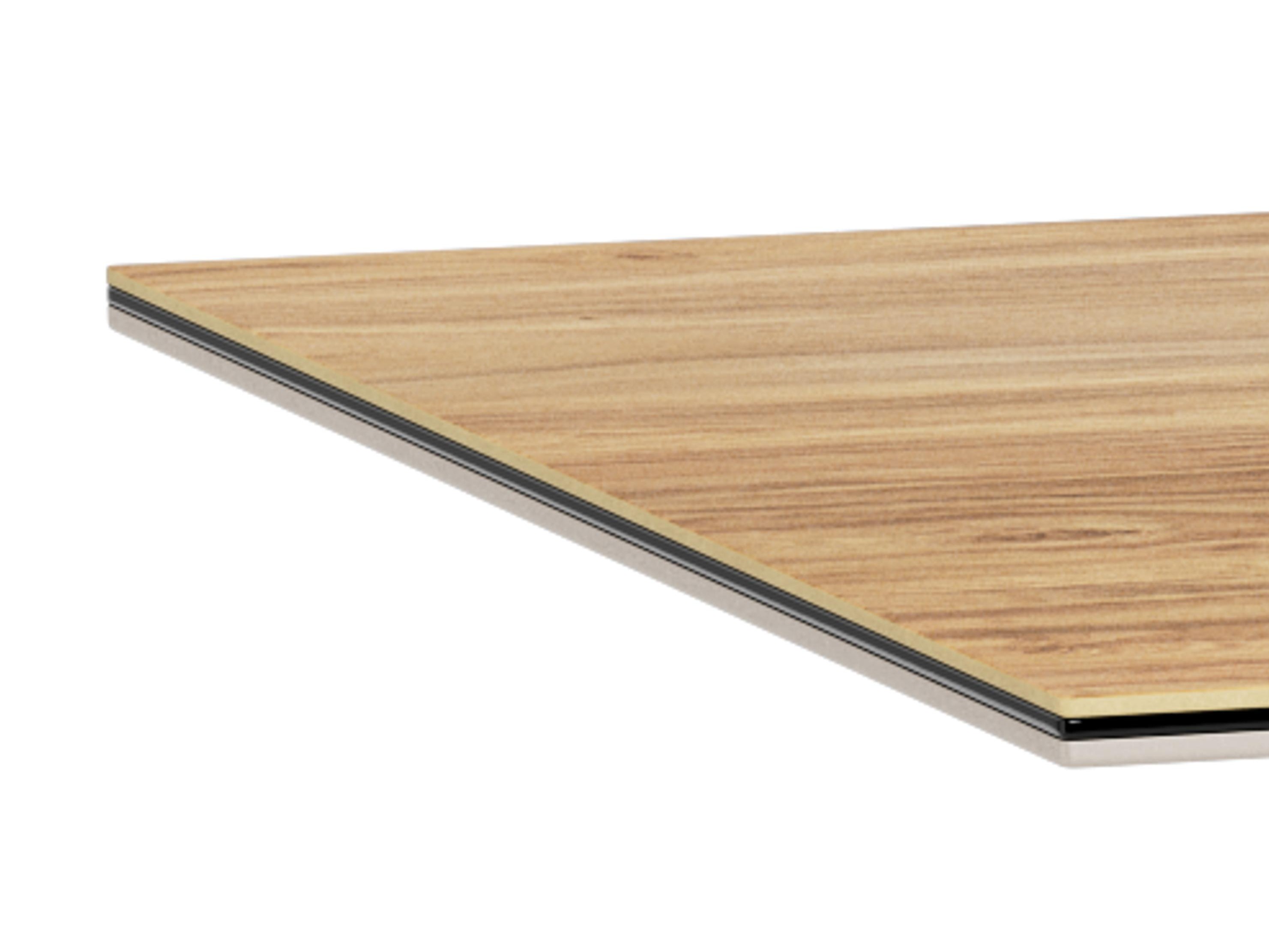 Table Norsica 394 (Chêne sauvage + Gris)