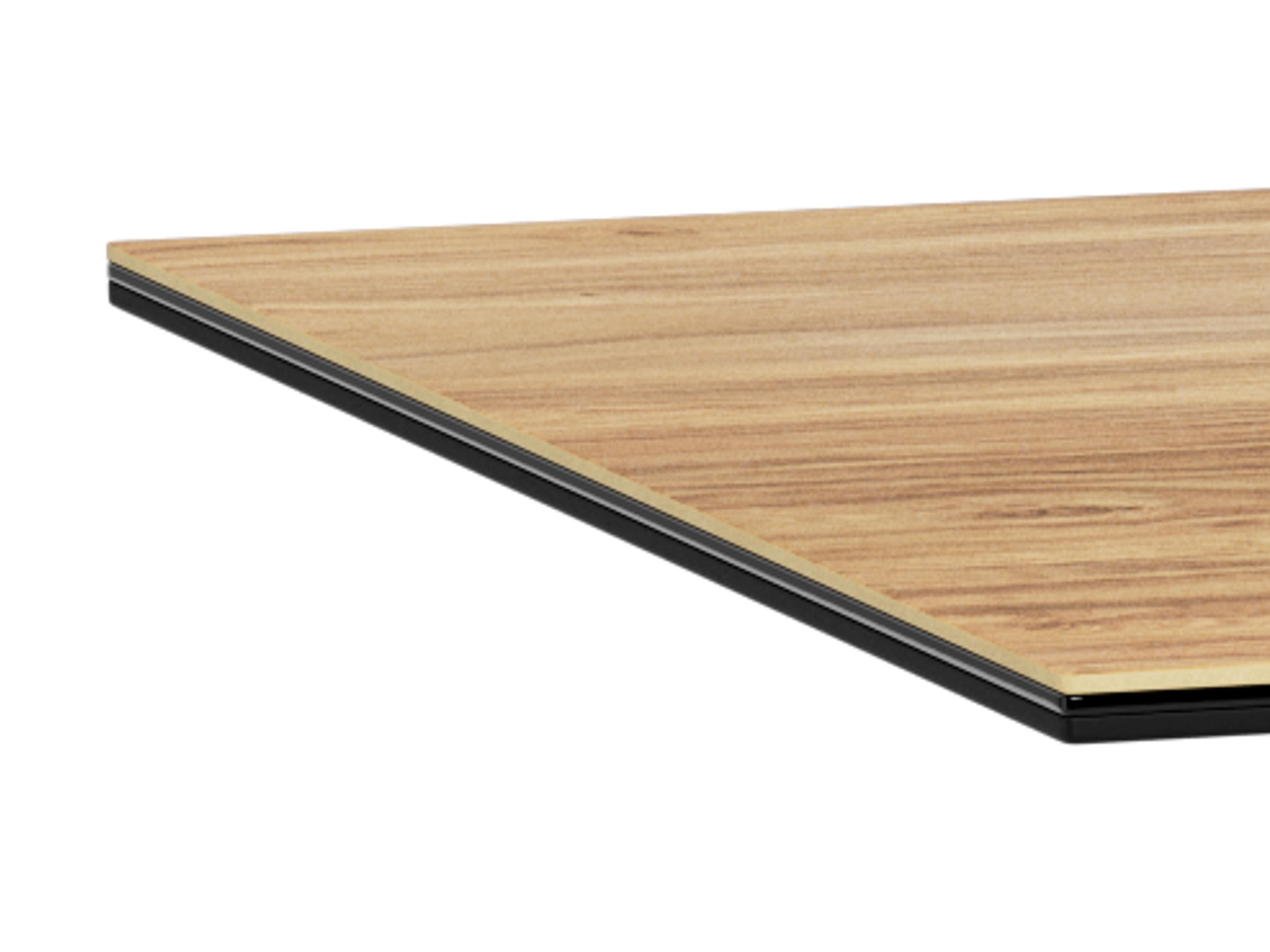 Table Norsica 394 (Chêne sauvage + Noir)