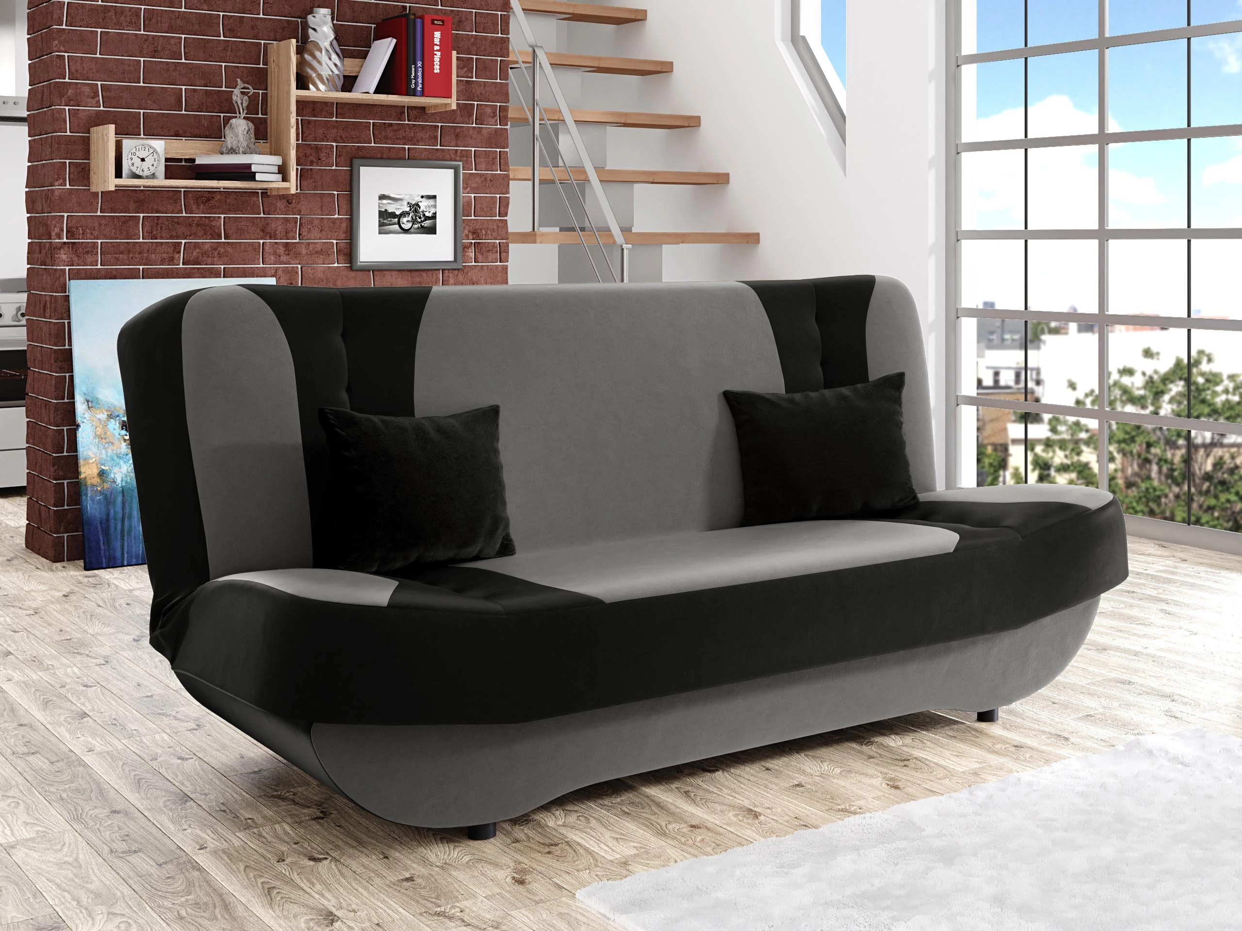 Canapé convertible Comfivo Cervus (Magic Velvet 2217 + Magic Velvet 2219)