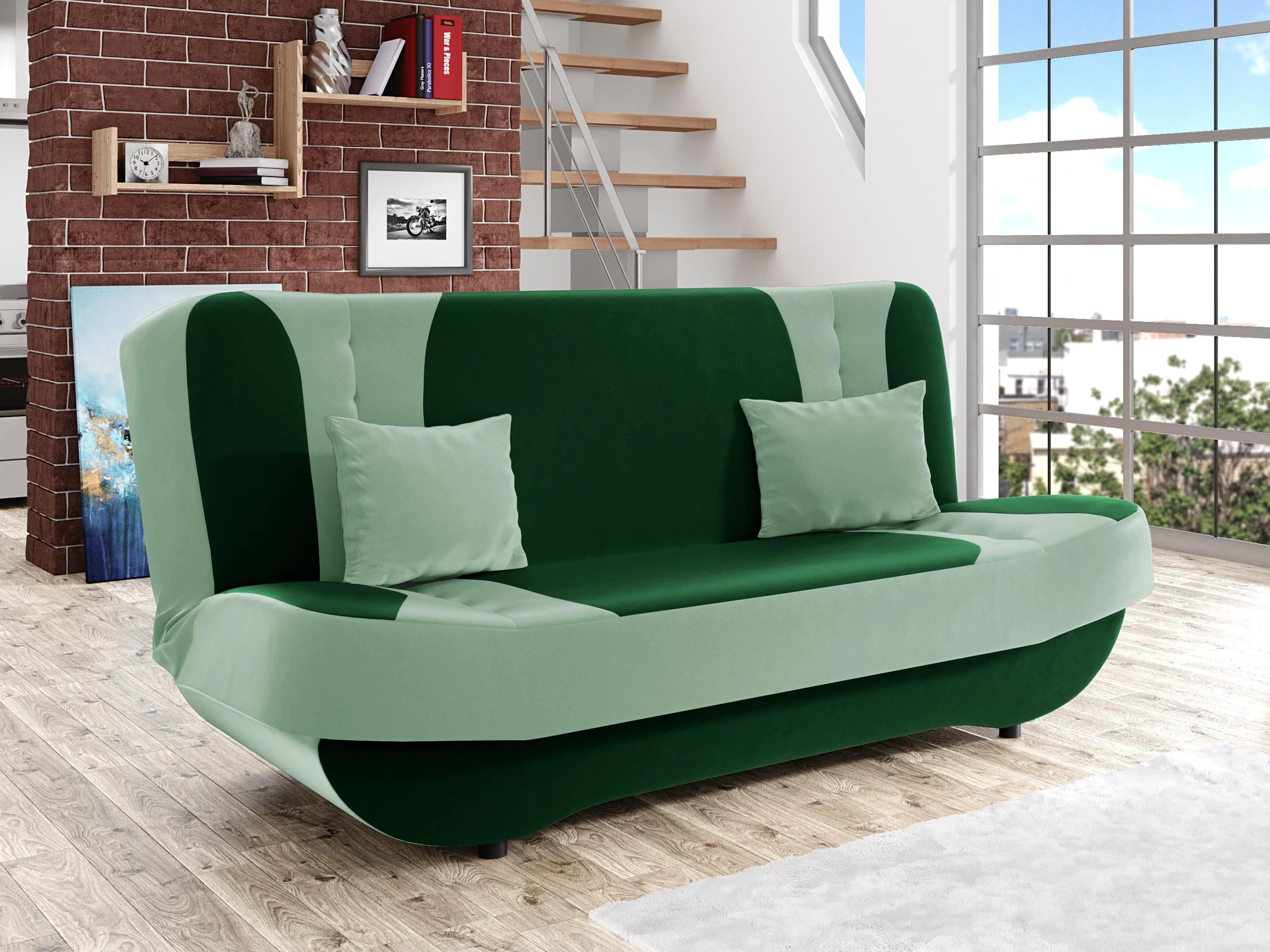 Canapé convertible Comfivo Cervus (Magic Velvet 2225 + Magic Velvet 2227)