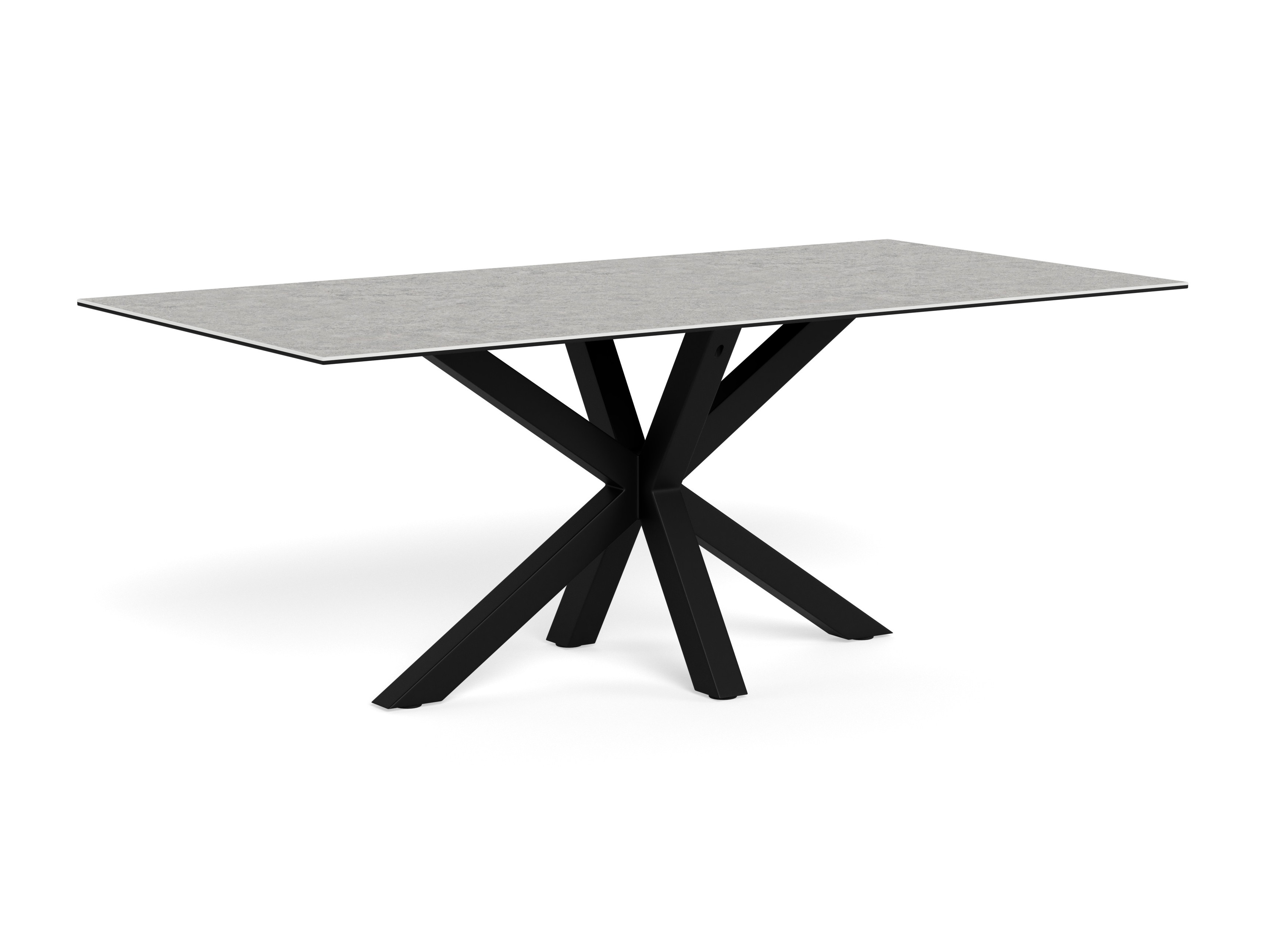 Table Norsica 394 (Gris clair + Noir)