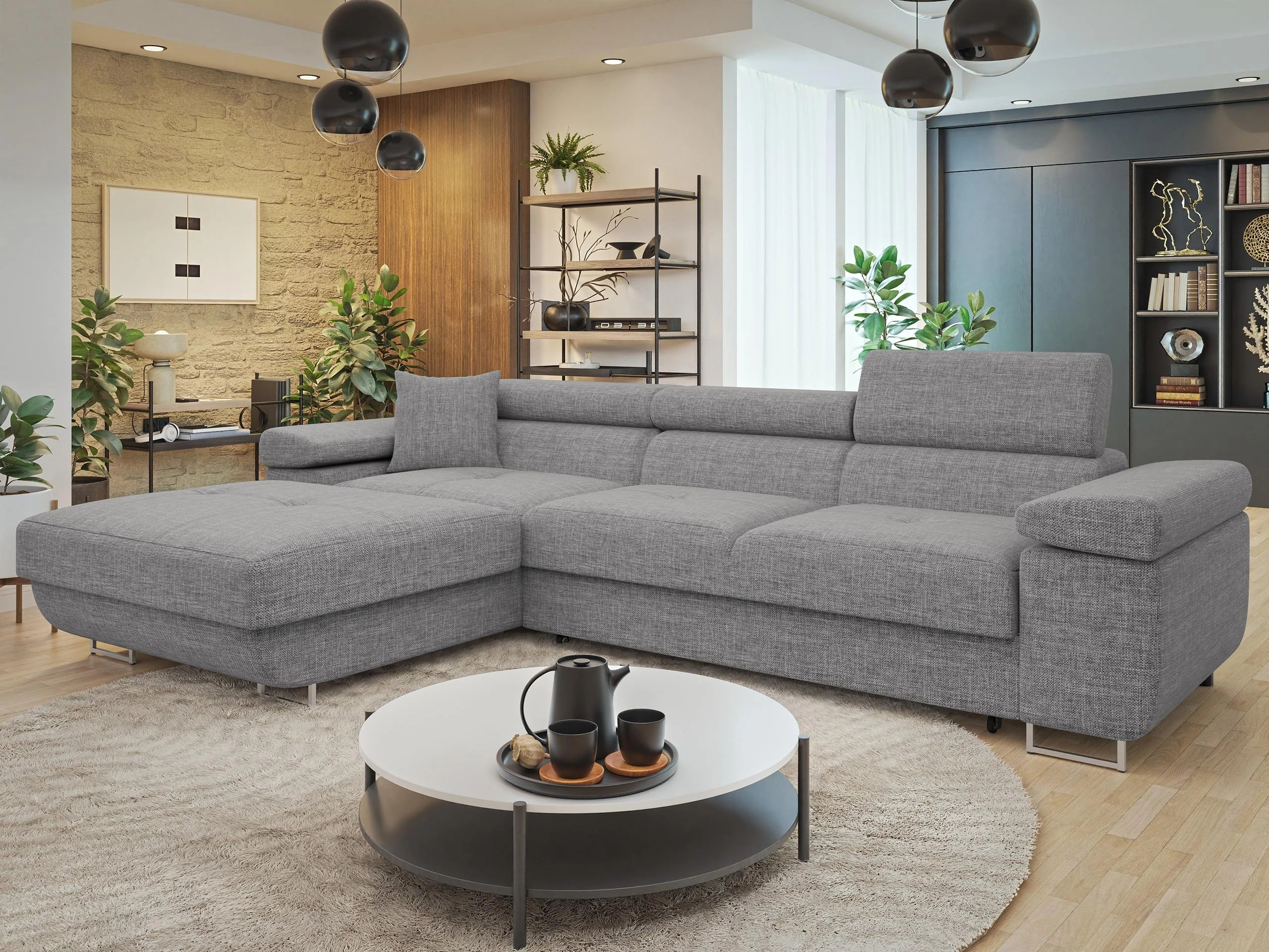 Canapé d'angle Comfivo Vinetum II (Lux 05)