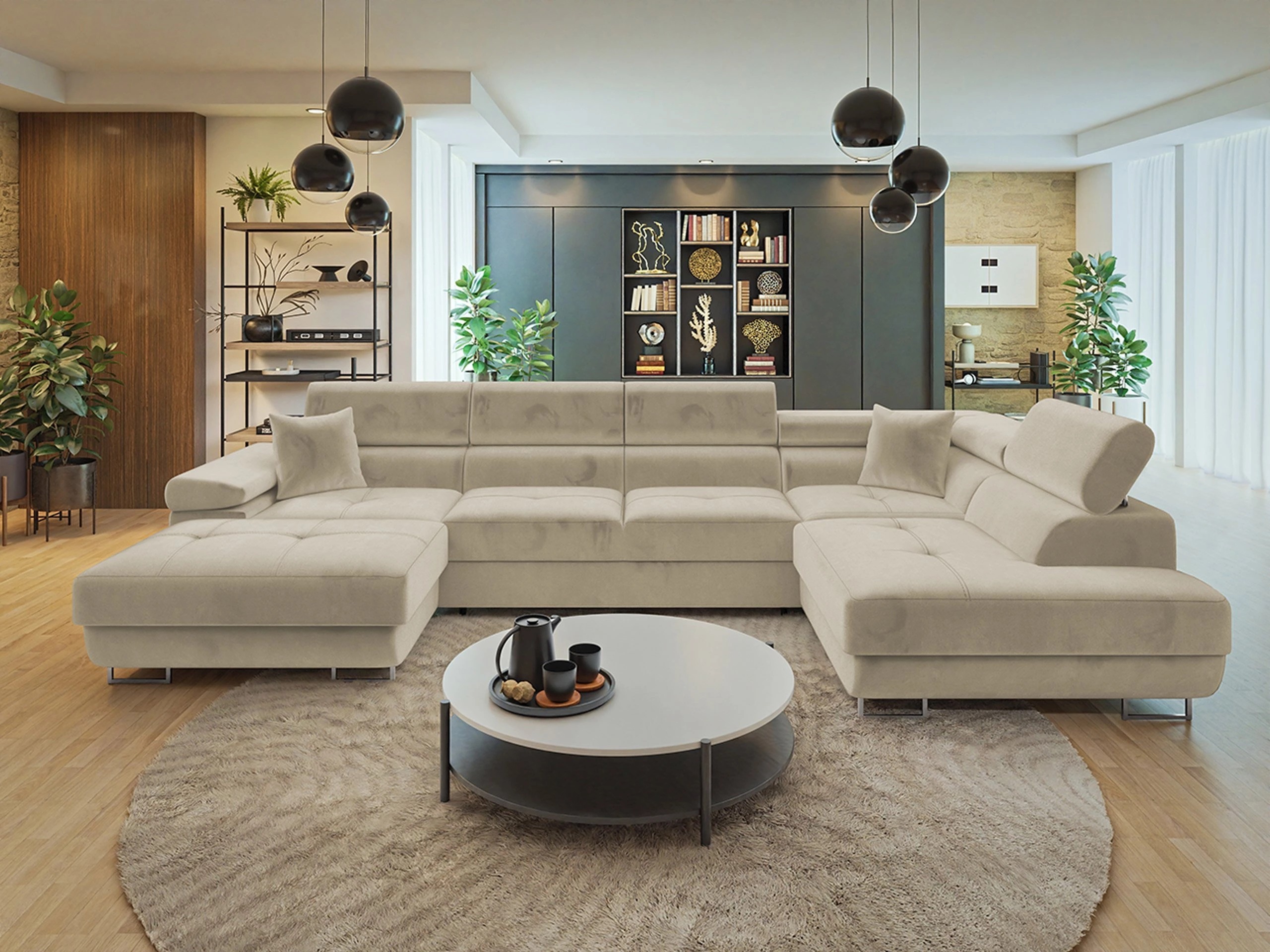 Canapé d'angle Comfivo Vinetum III (Manila 02)