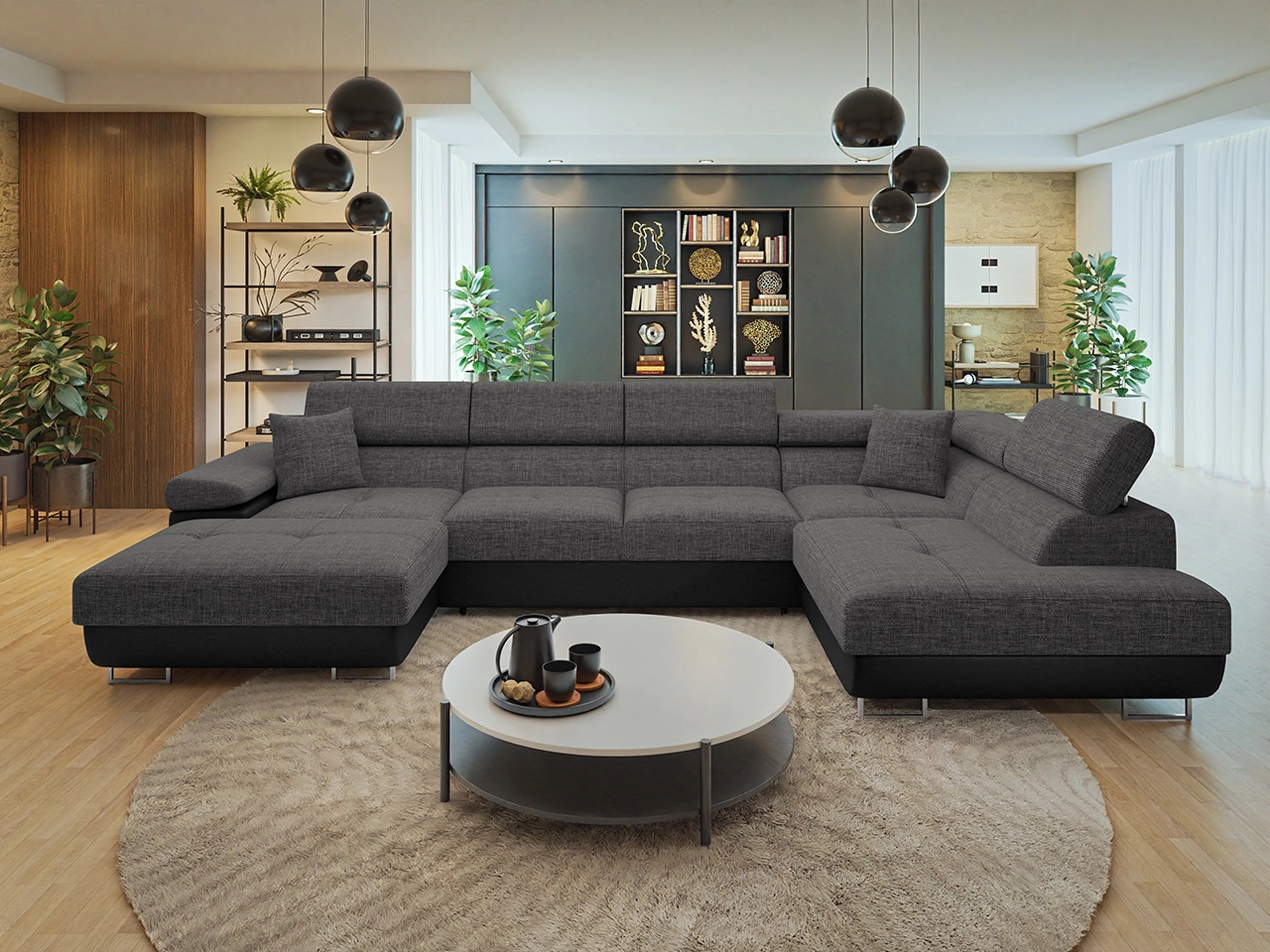 Canapé d'angle Comfivo Vinetum III (Soft 011 + Lux 06)