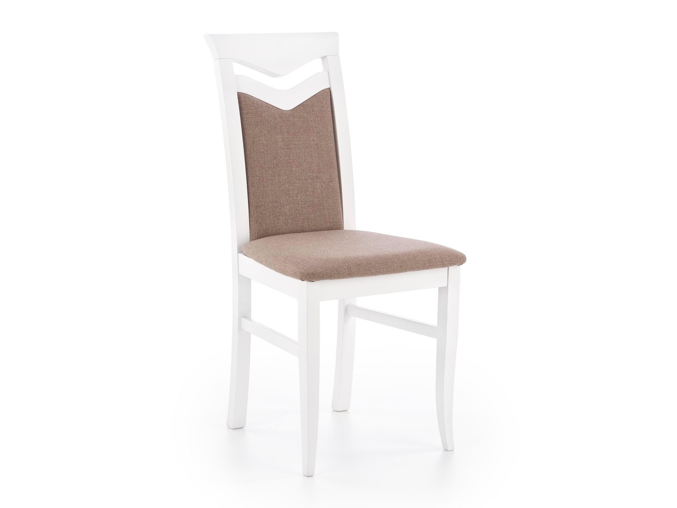 Chaise Houston 578 (Blanc + Brun clair)