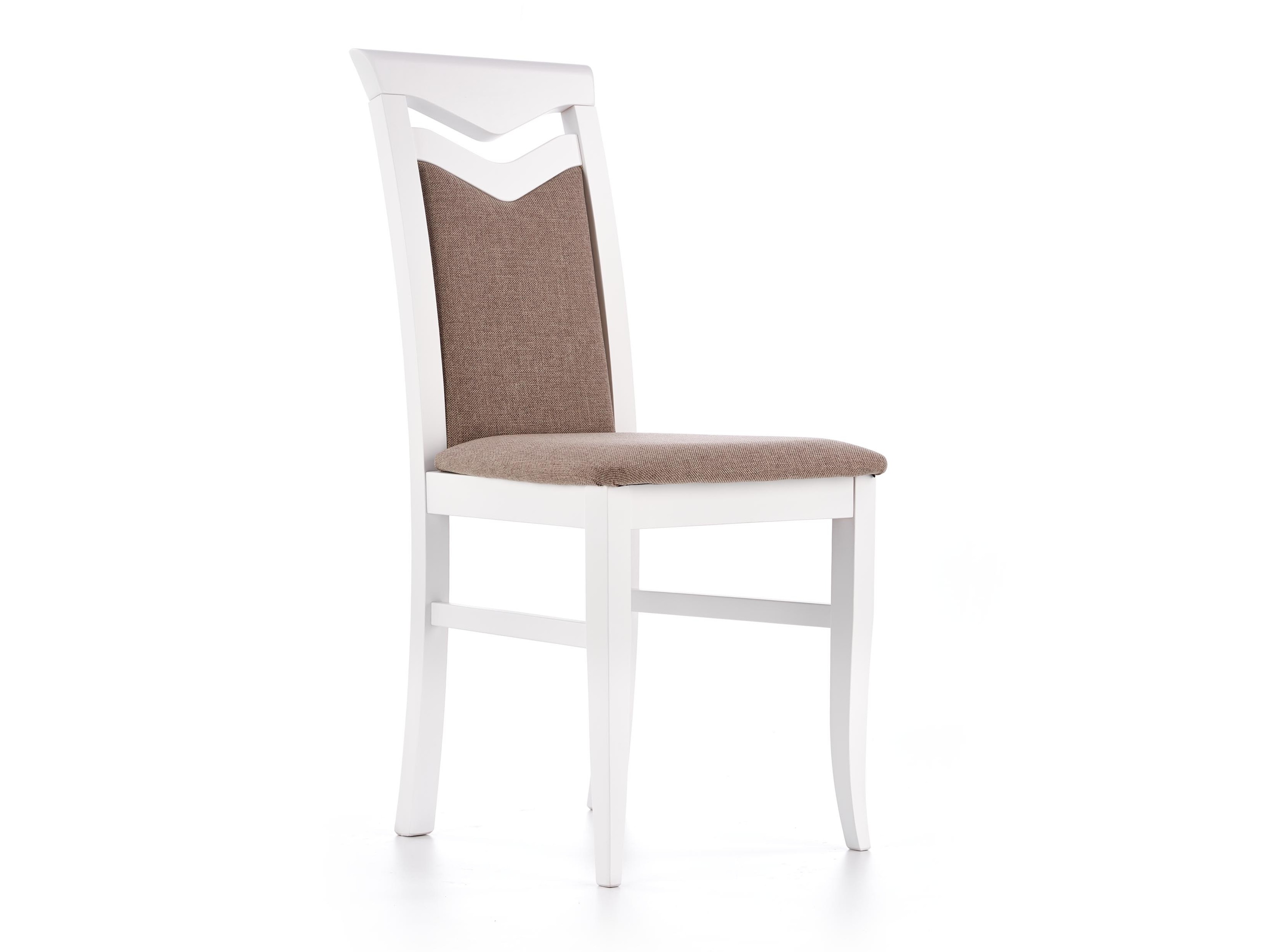 Chaise Houston 578 (Blanc + Brun clair)