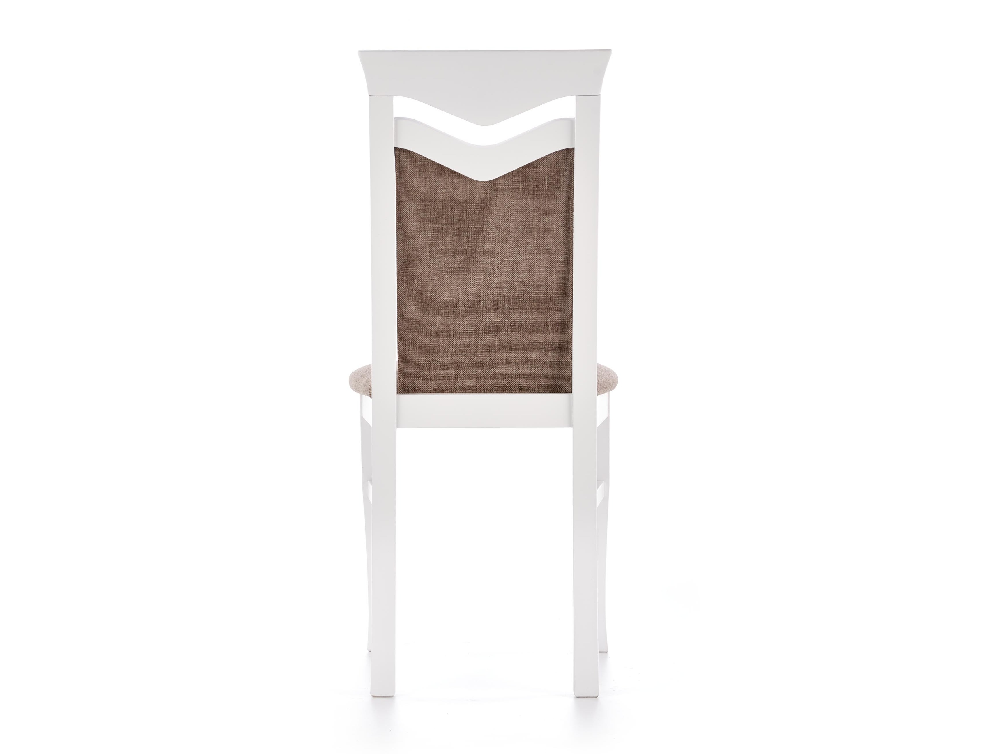 Chaise Houston 578 (Blanc + Brun clair)