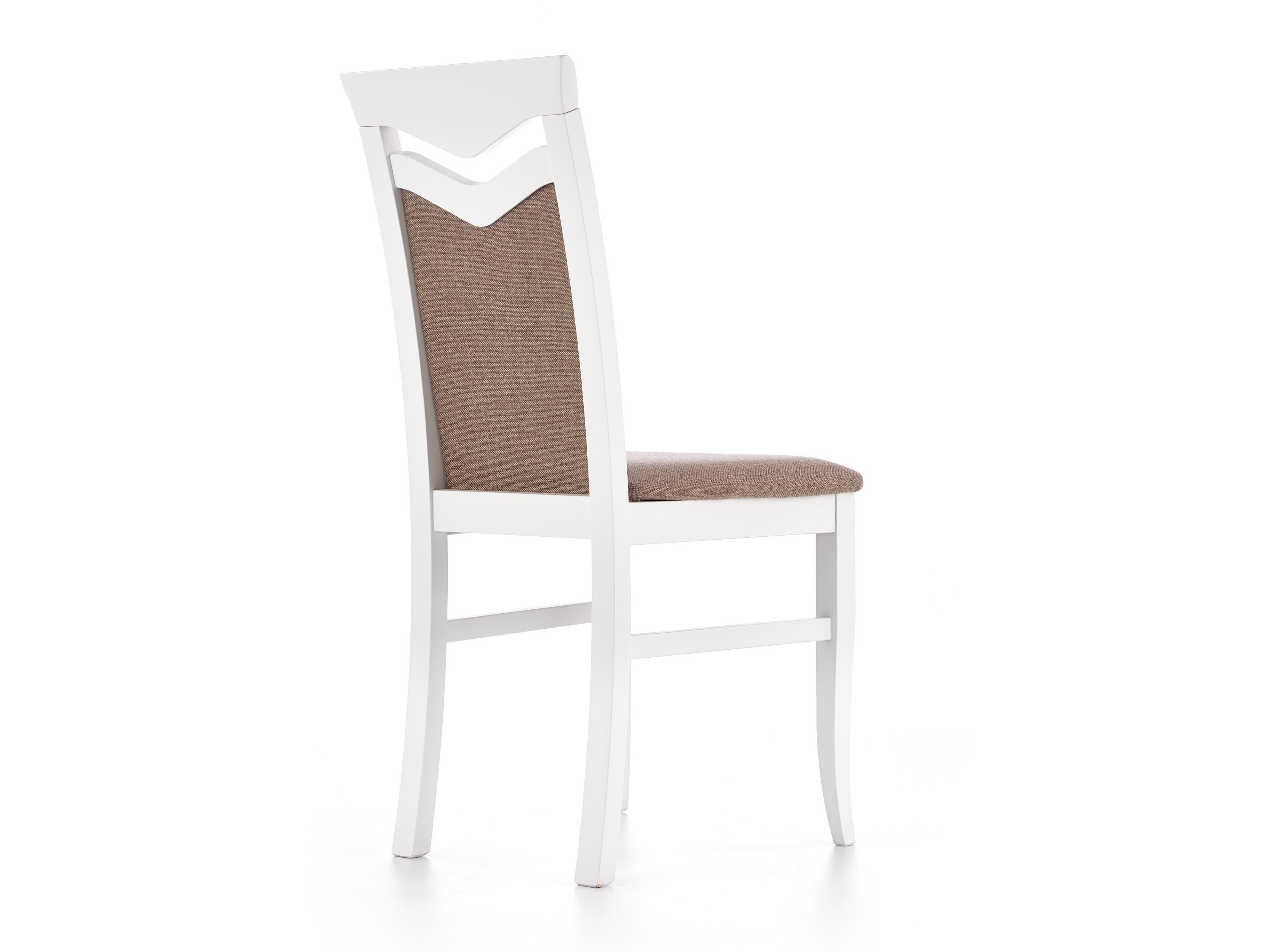 Chaise Houston 578 (Blanc + Brun clair)