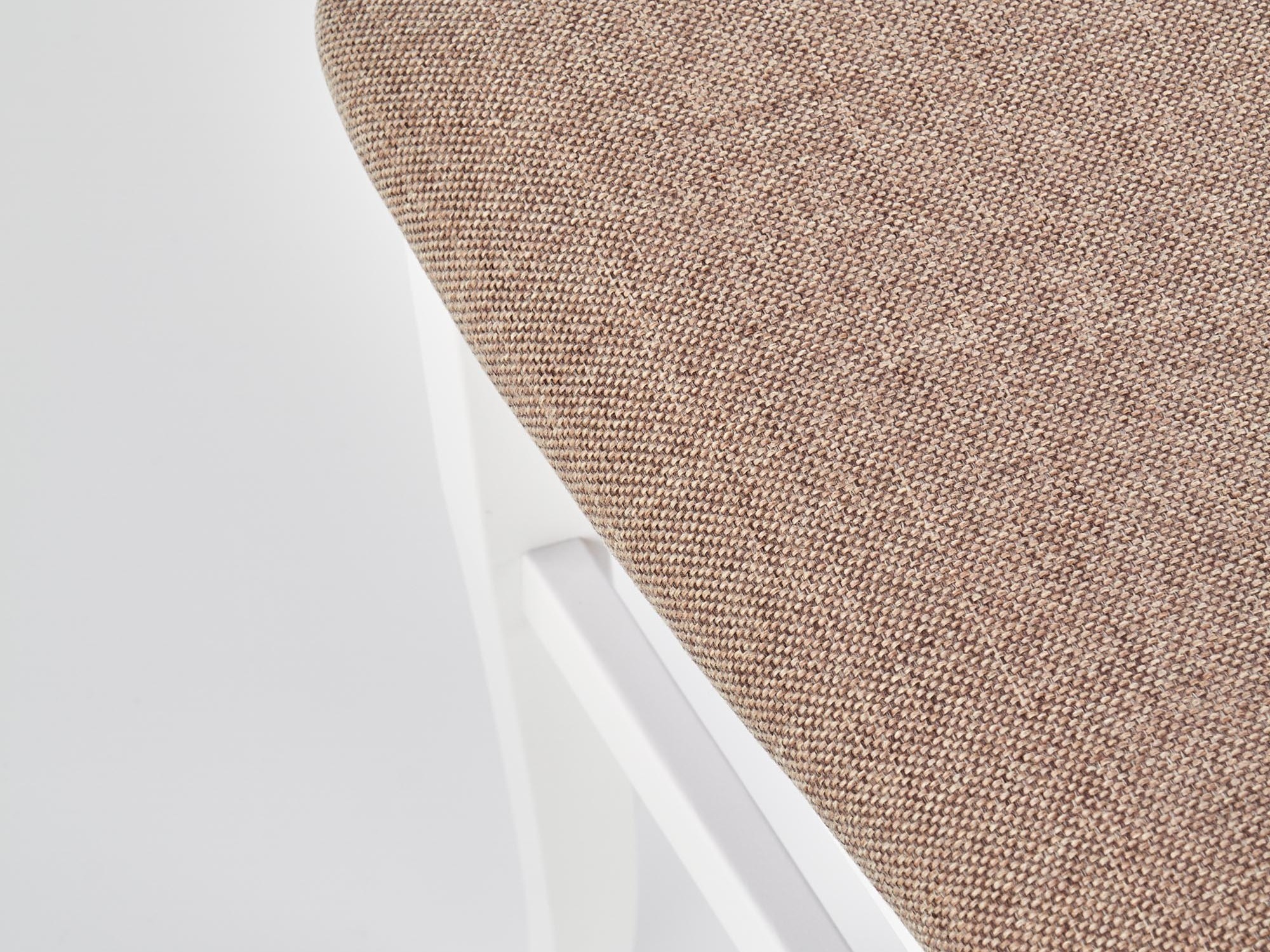 Chaise Houston 578 (Blanc + Brun clair)